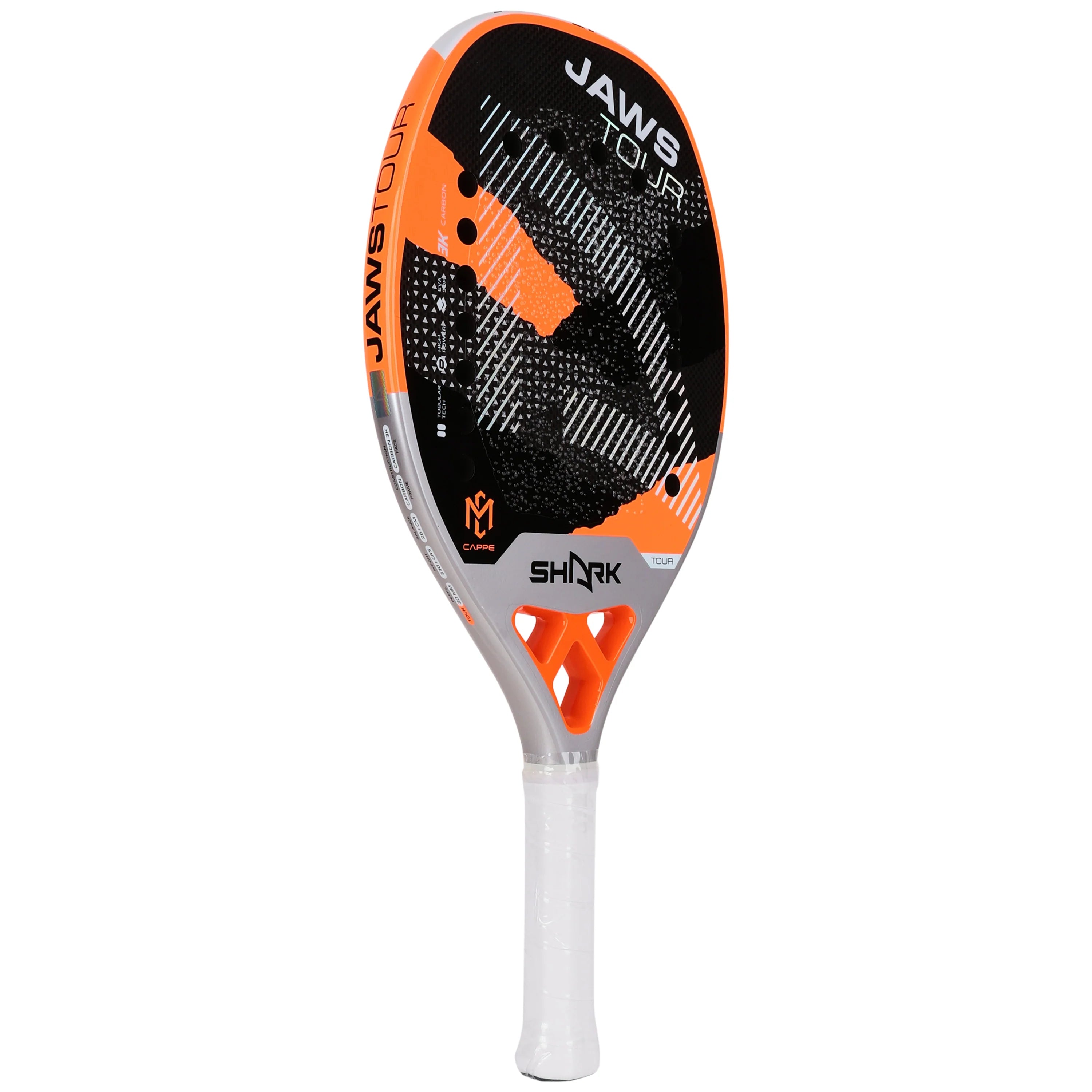 Raquete de beach tennis Shark Jaws Tour Michele Cappelletti 2025, foto 2