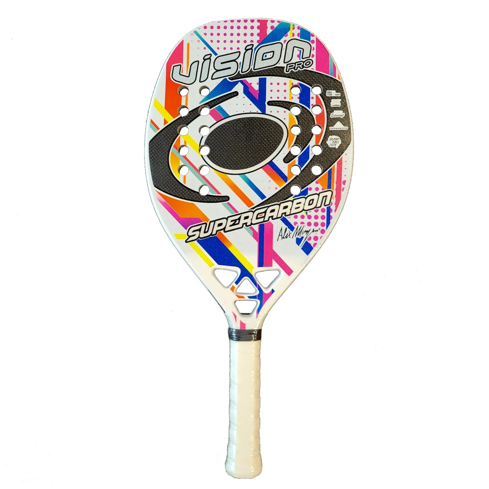 Raquete de beach tennis Vision Super Carbon 2022
