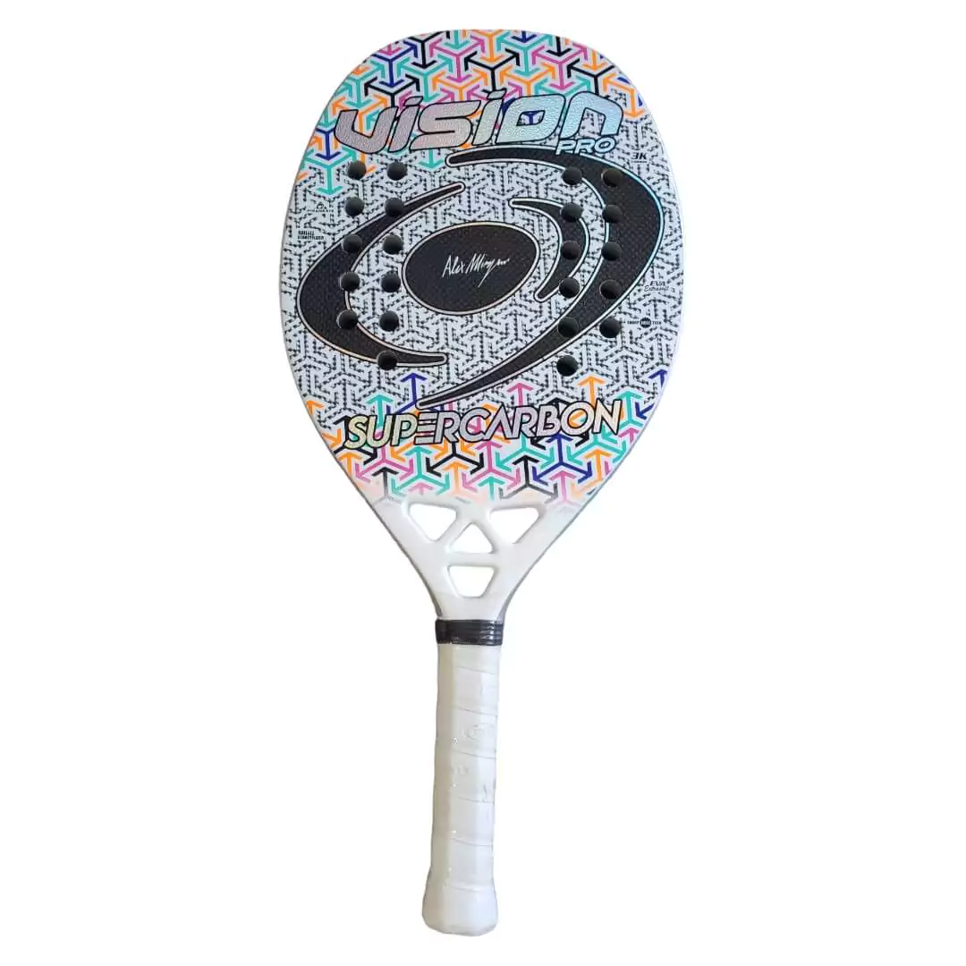 Raquete de beach tennis Vision Super Carbon Pro 2024