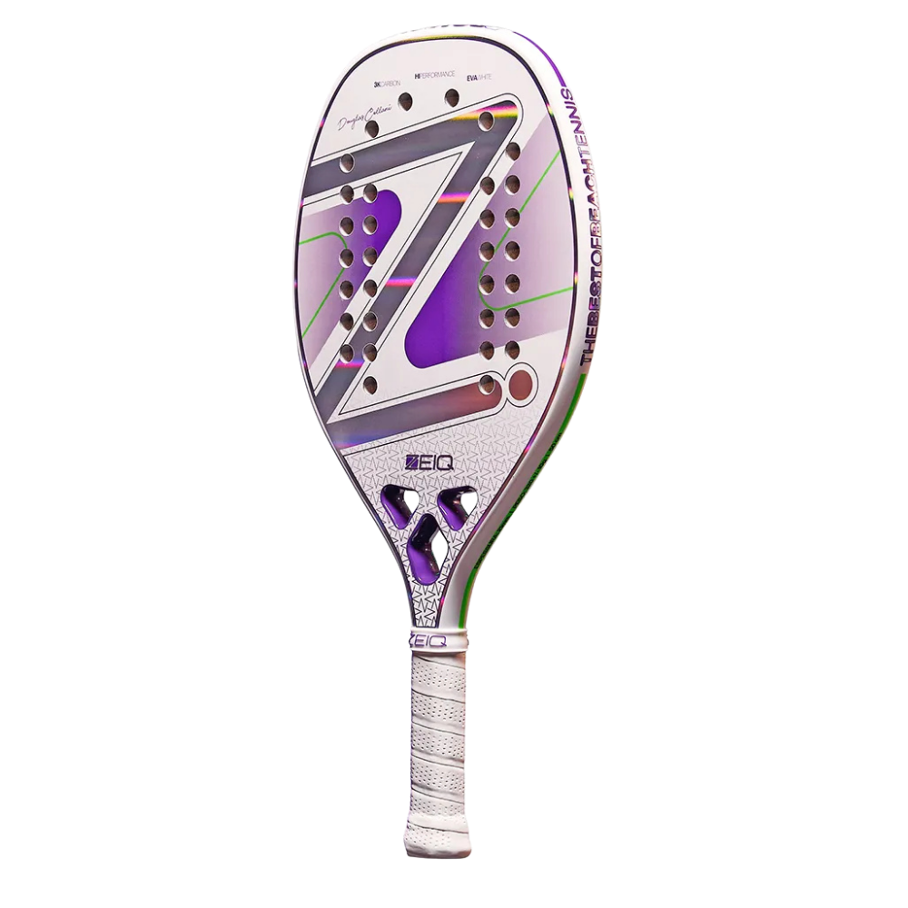 ZEIQ Pro Violet Douglas Collani beach tennis racket, photo 2