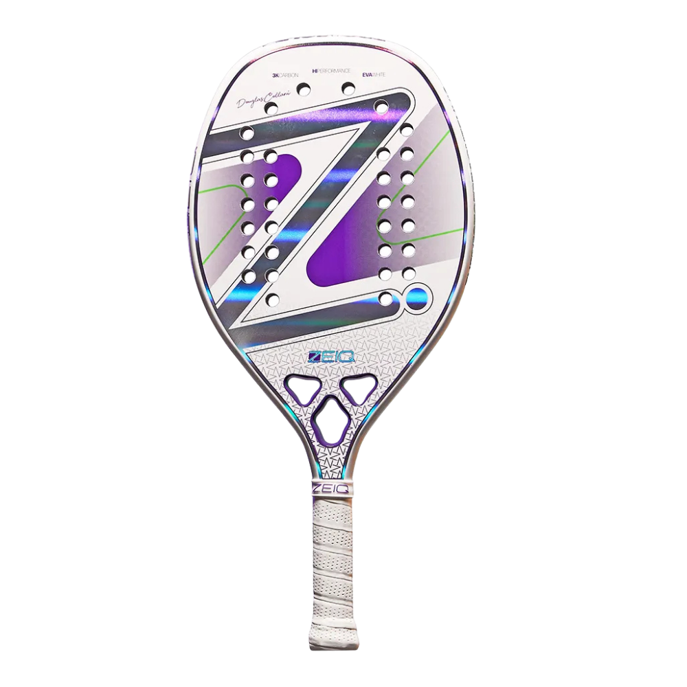 ZEIQ Pro Violet Douglas Collani beach tennis racket