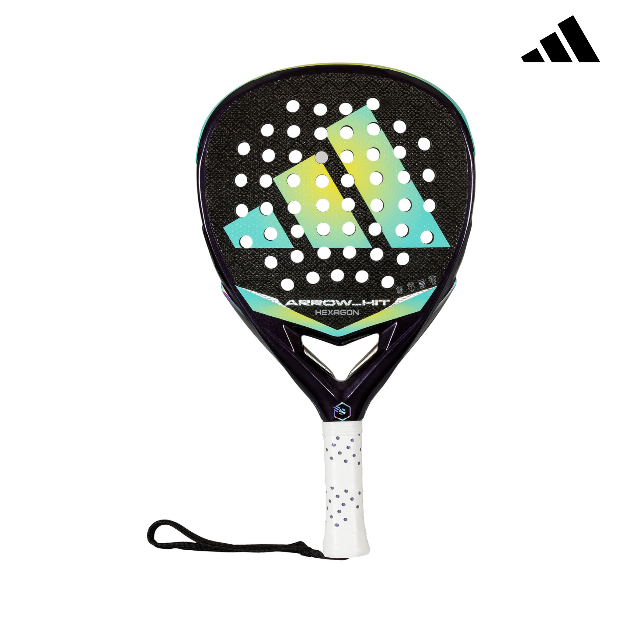 Raquete de padel Adidas Padel Arrow Hit Carbon Hexagon 2026