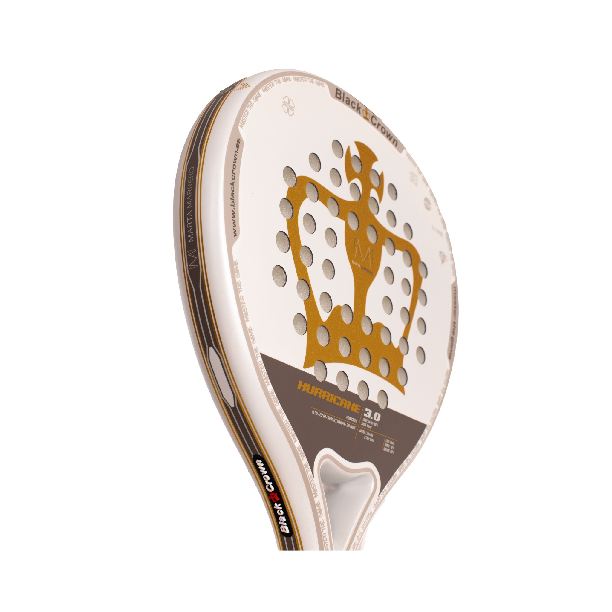 Black Crown Hurricane 3.0 padel racket, photo 2