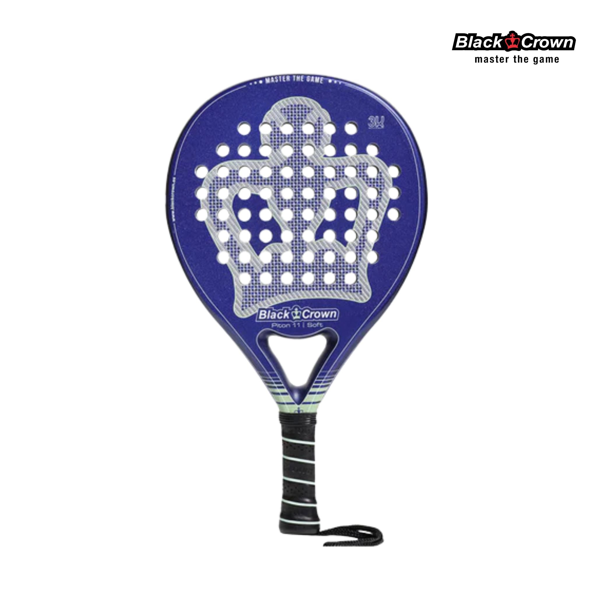 Raquete de padel Black Crown Piton 11 Soft 2023