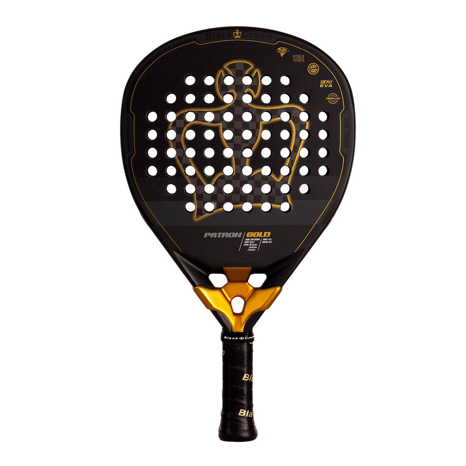 Black Crown Patron 2025 padel racket