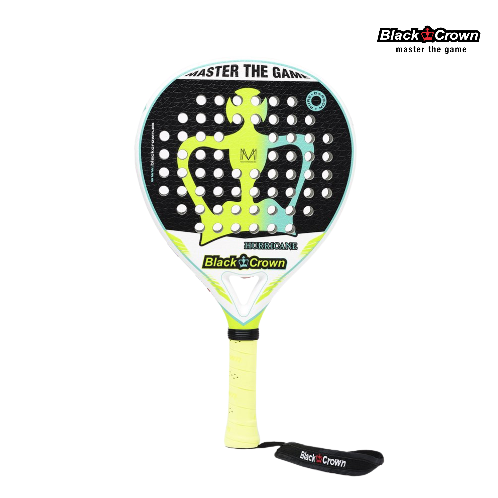 Raquete de padel Black Crown Hurricane