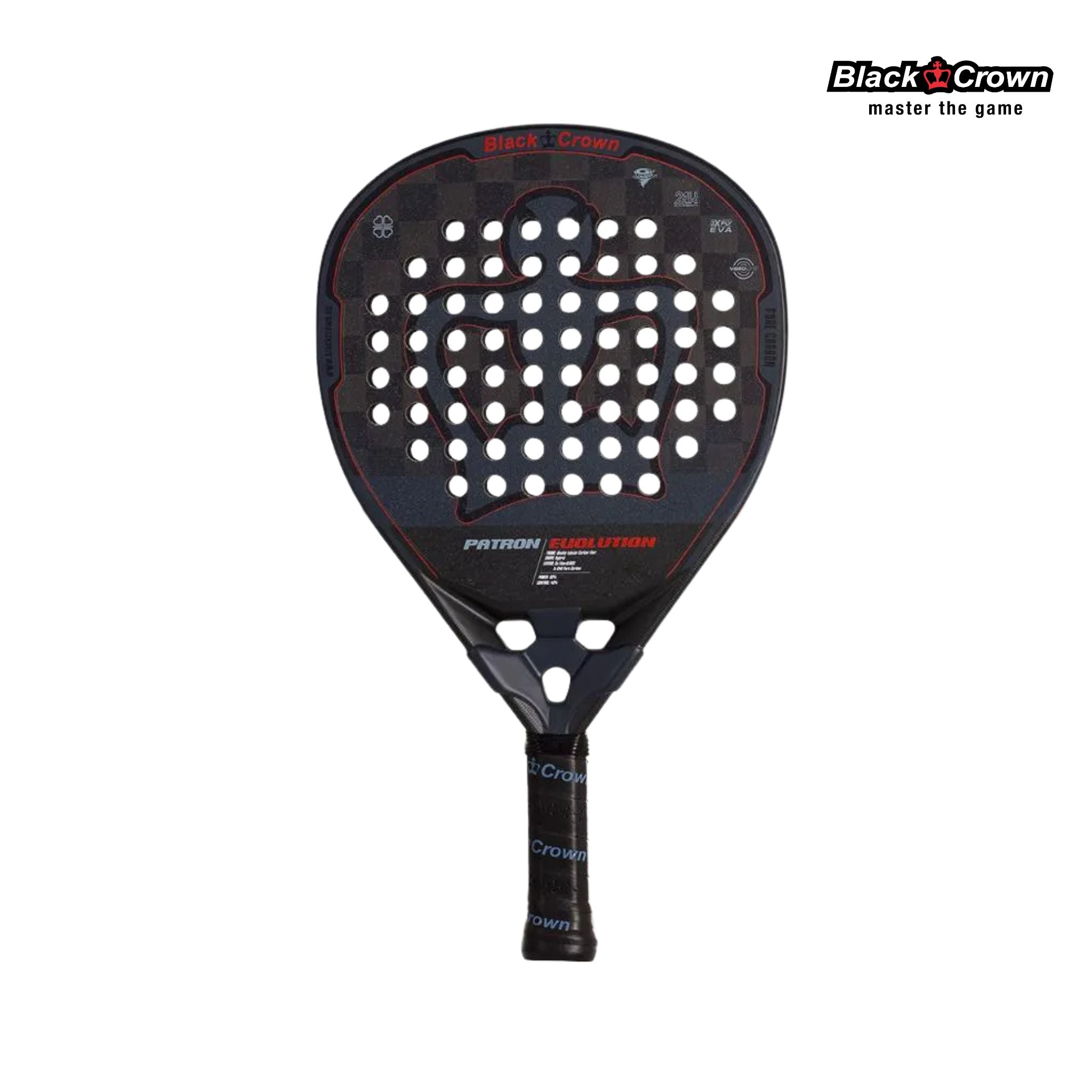Black Crown Patron Evolution padel racket