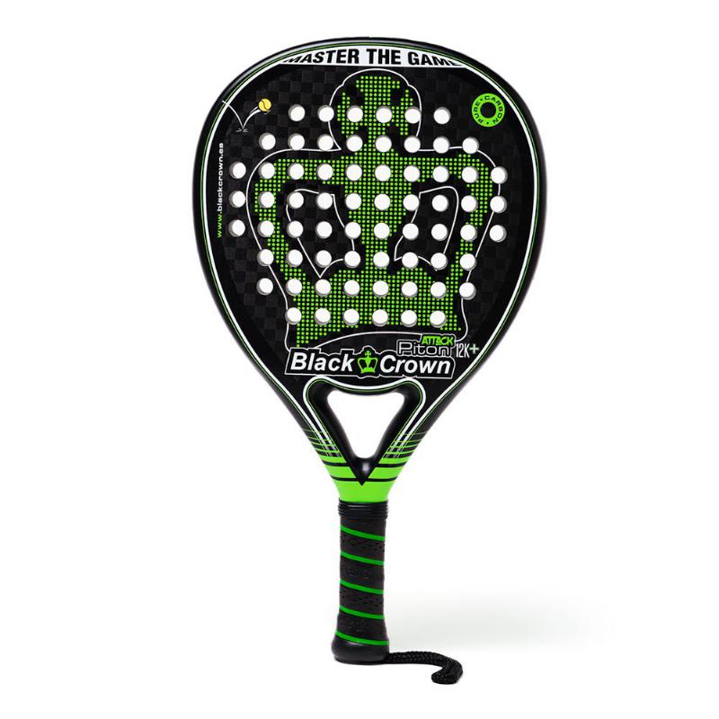 Raquete de padel Black Crown Piton Attack 12K 2022
