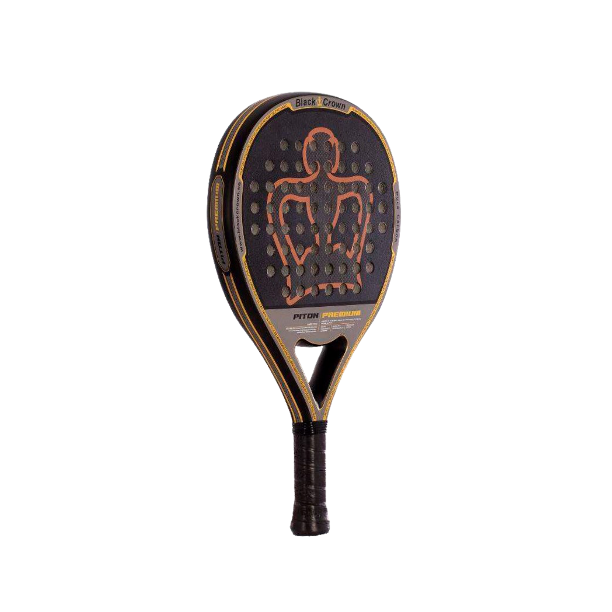 Raquete de padel Black Crown Piton Premium 2024, foto 2