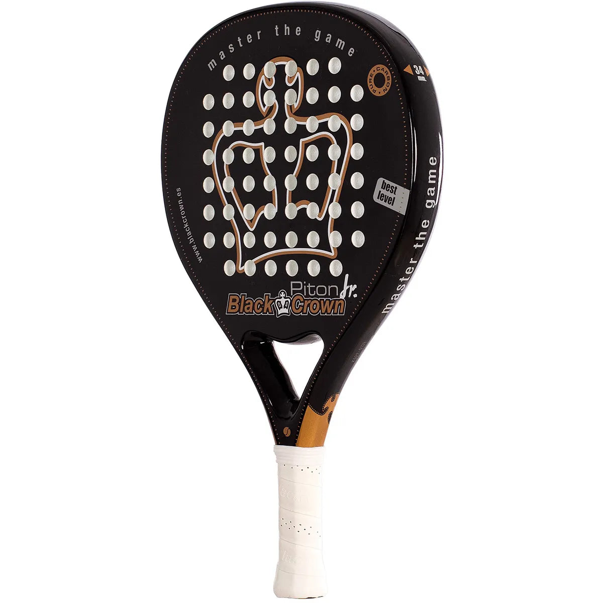 Raquete de padel Black Crown Piton Junior, foto 2