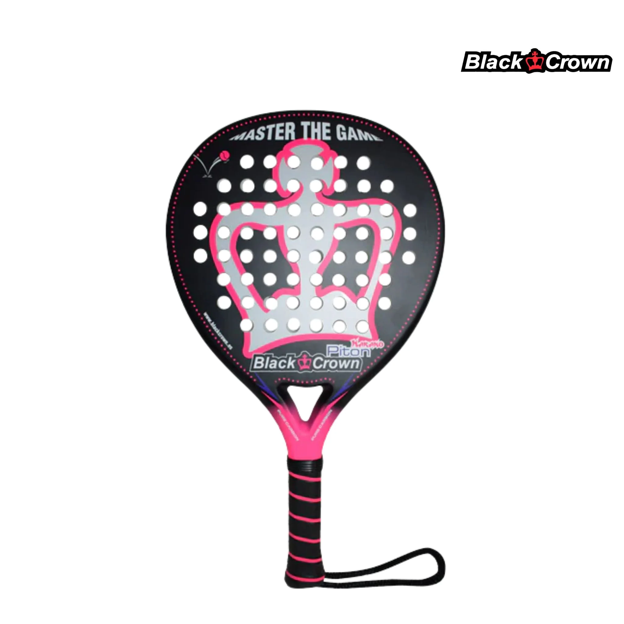 Raquete de padel Black Crown Piton Nakano