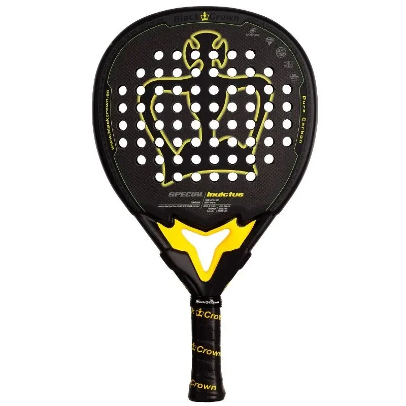 Black Crown Special Invictus 2025 padel racket