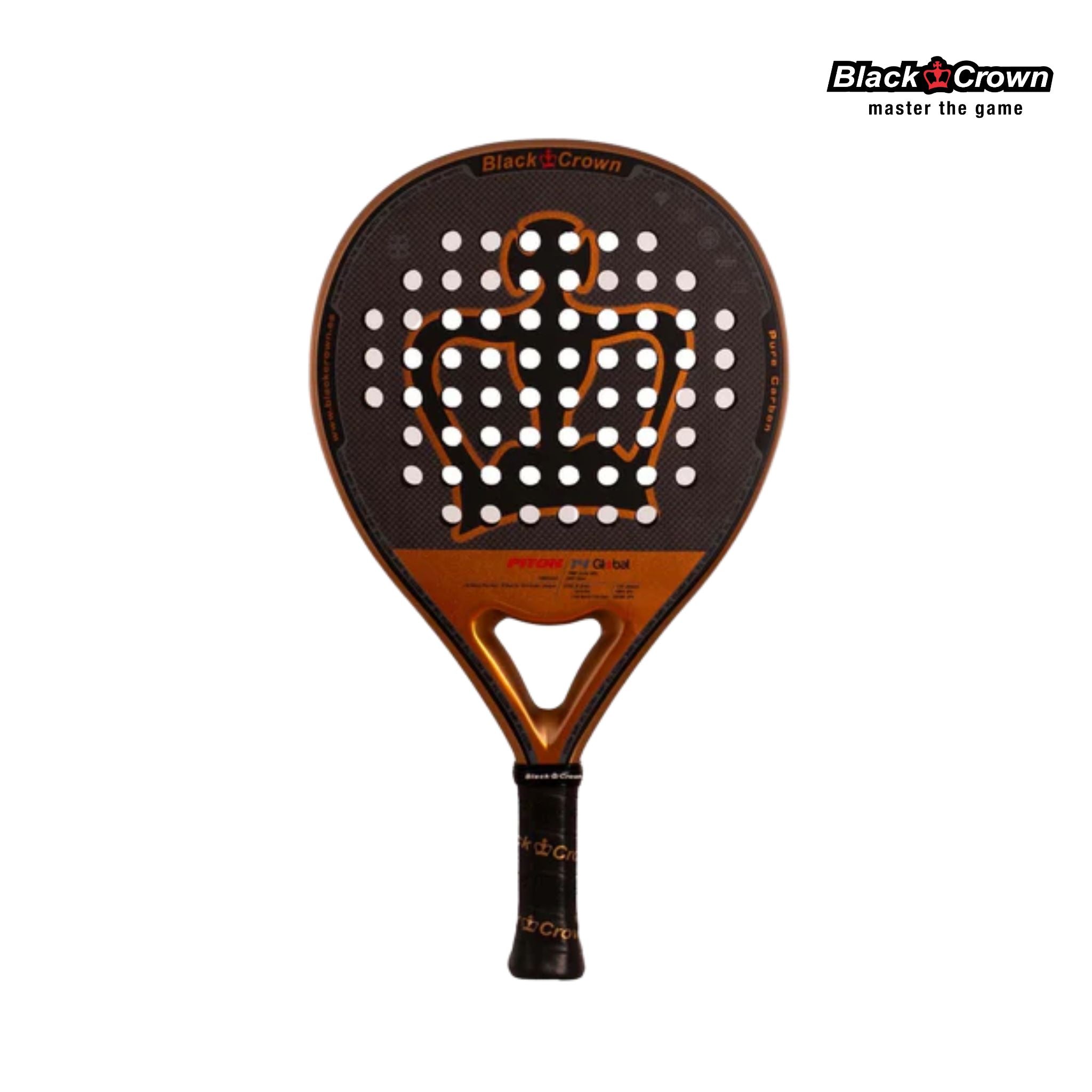 Raquete de padel Black Crown Piton 14 Global 2026