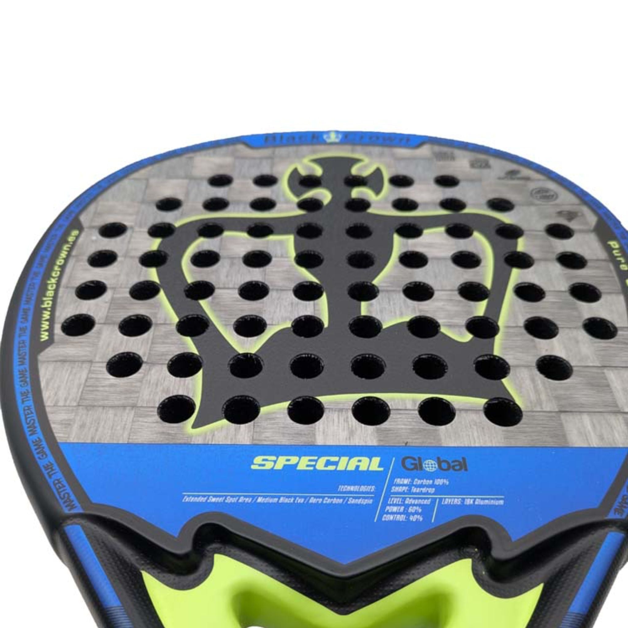 Raquete de padel Black Crown Special Global 2026, foto 2