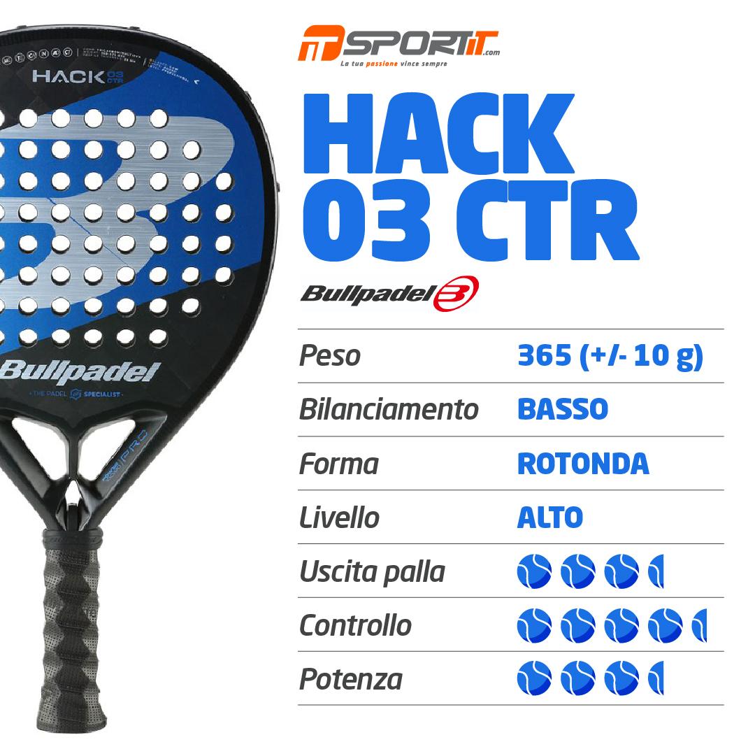 Raquete de padel Bullpadel Hack 03 Control, foto 2