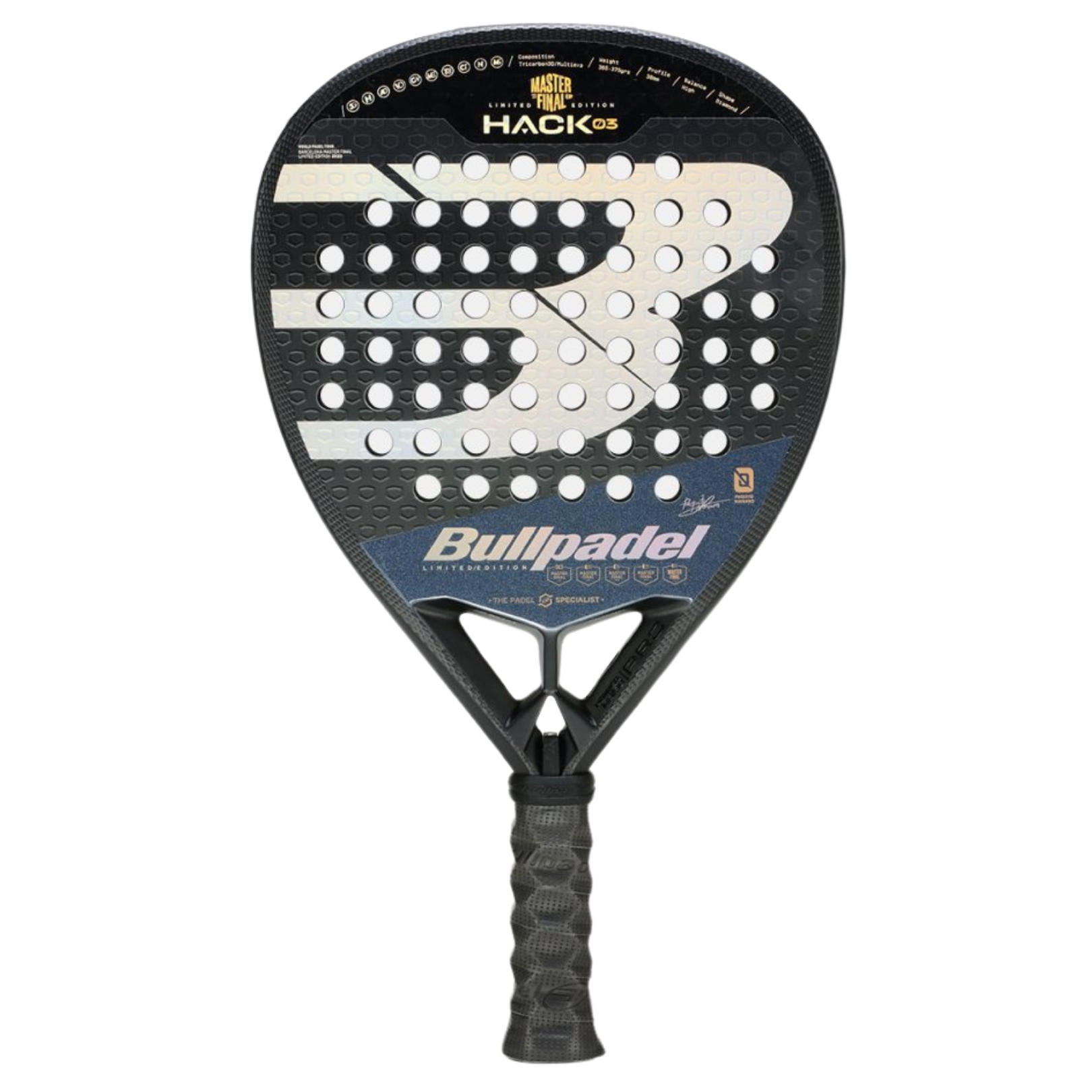 Bullpadel Hack 03 Master Finals padel racket, photo 2