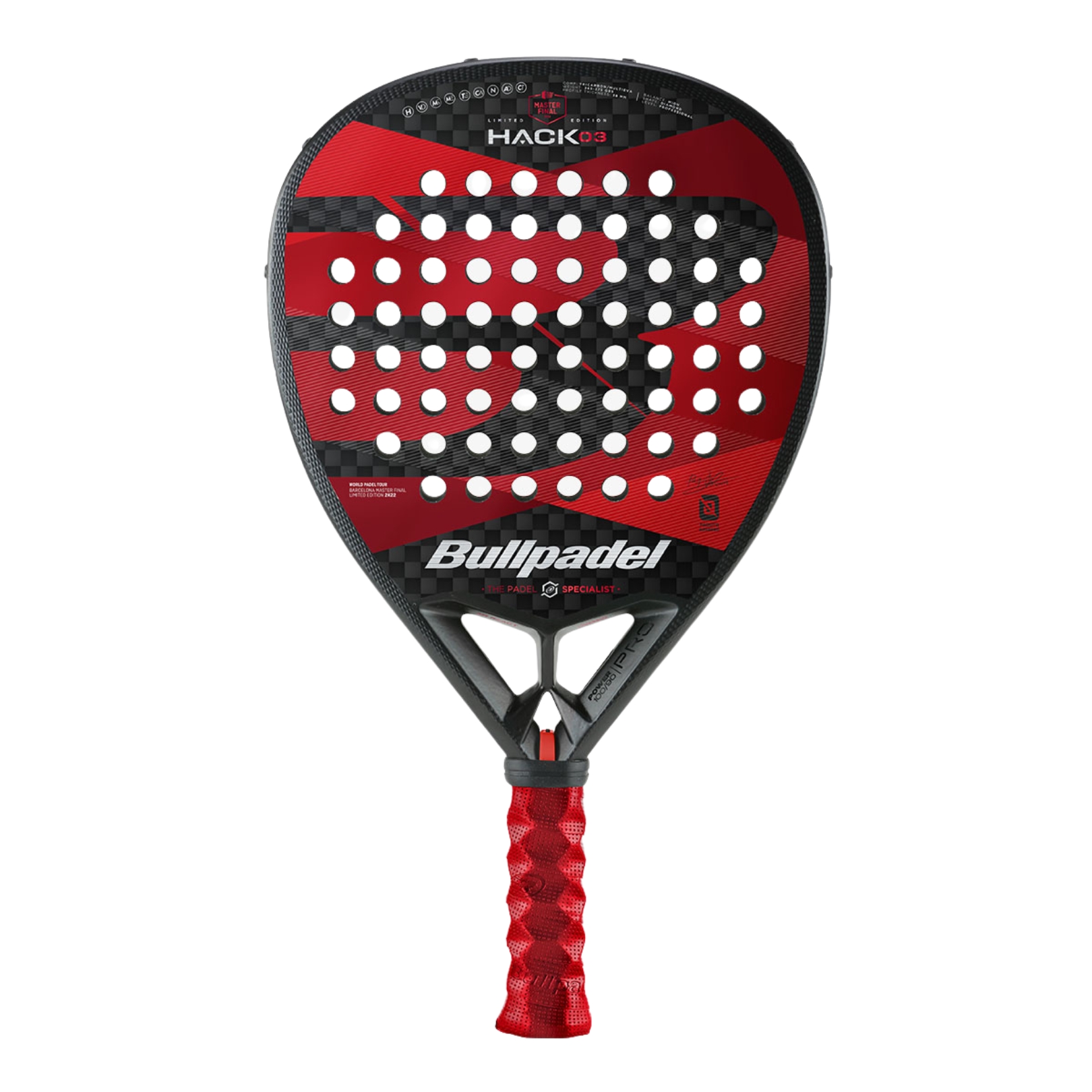 Bullpadel Hack 03 Master Finals padel racket