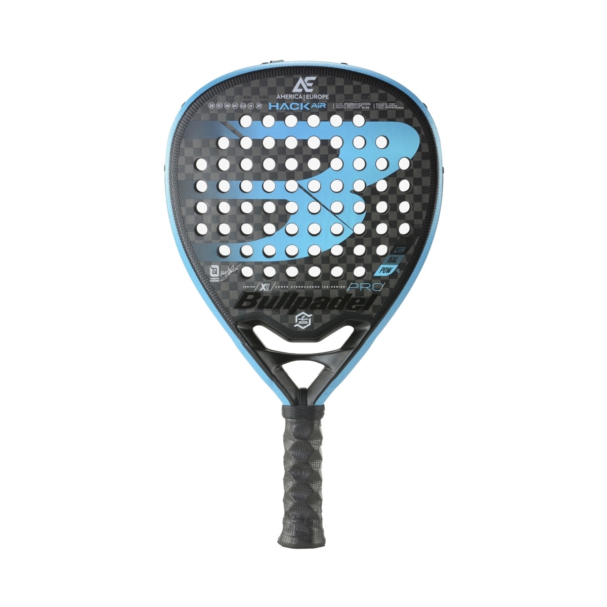 Raquete de padel Bullpadel Hack Air Ae 2021