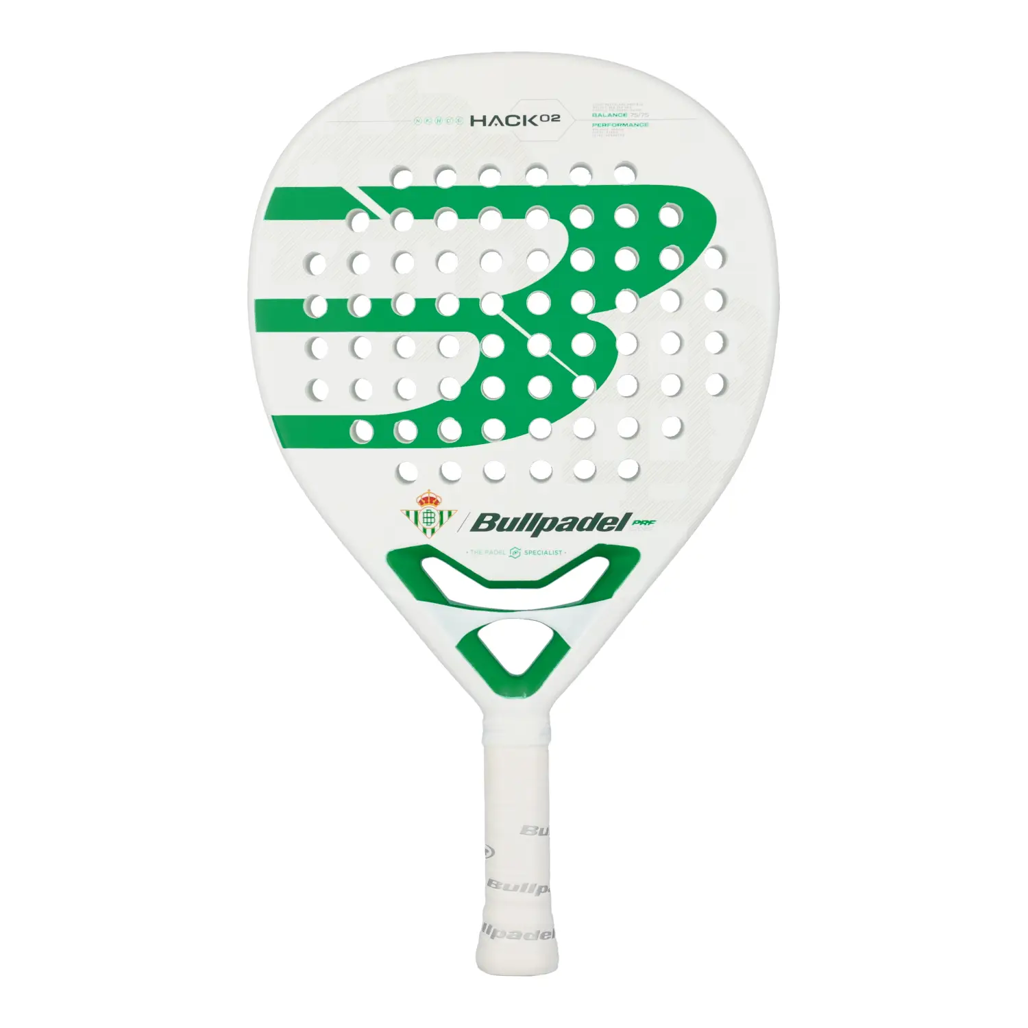 Raquete de padel Bullpadel Hack 02 Betis Ex