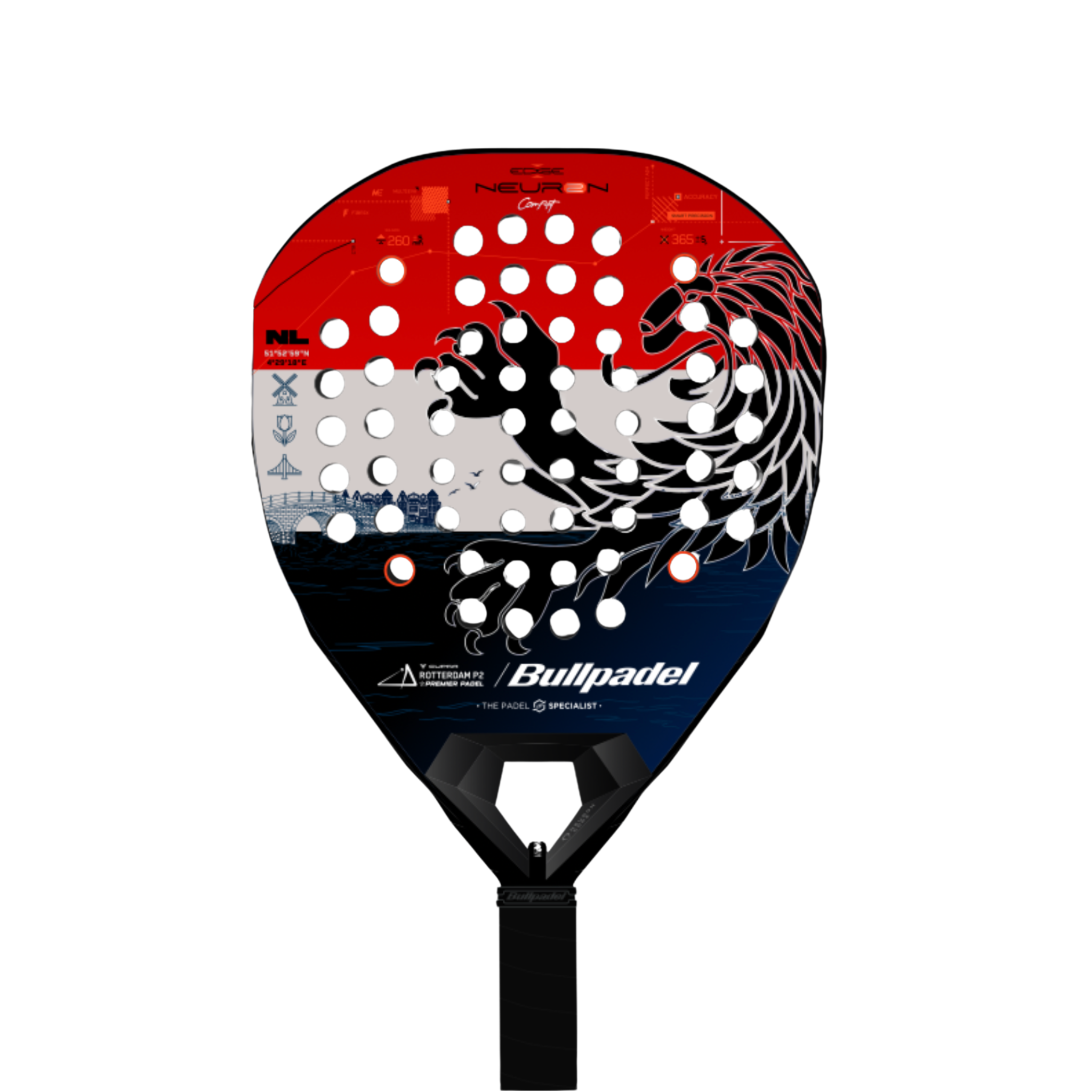 Raquete de padel Bullpadel Neuron 02 Edge Comfort NL, foto 2
