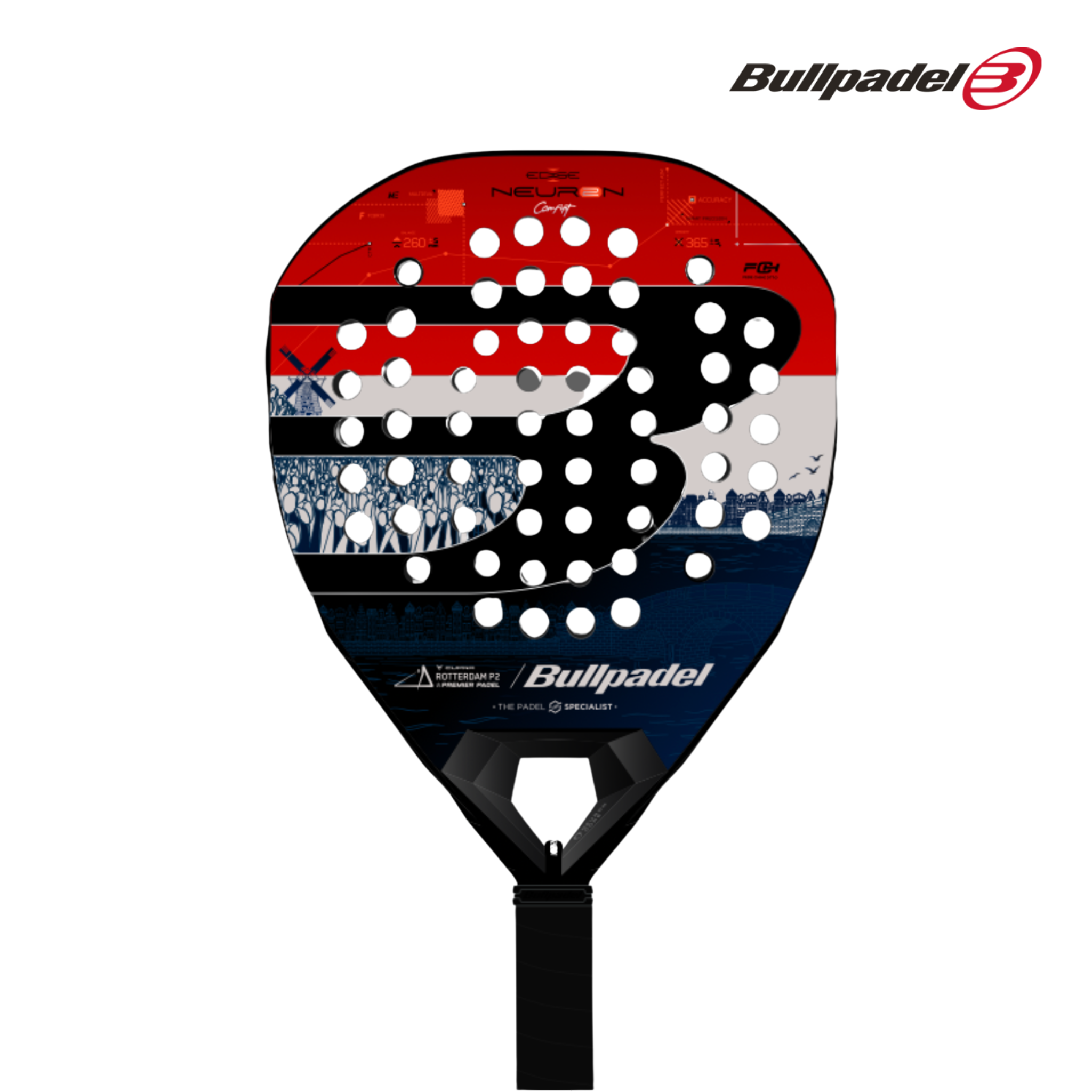 Raquete de padel Bullpadel Neuron 02 Edge Comfort NL