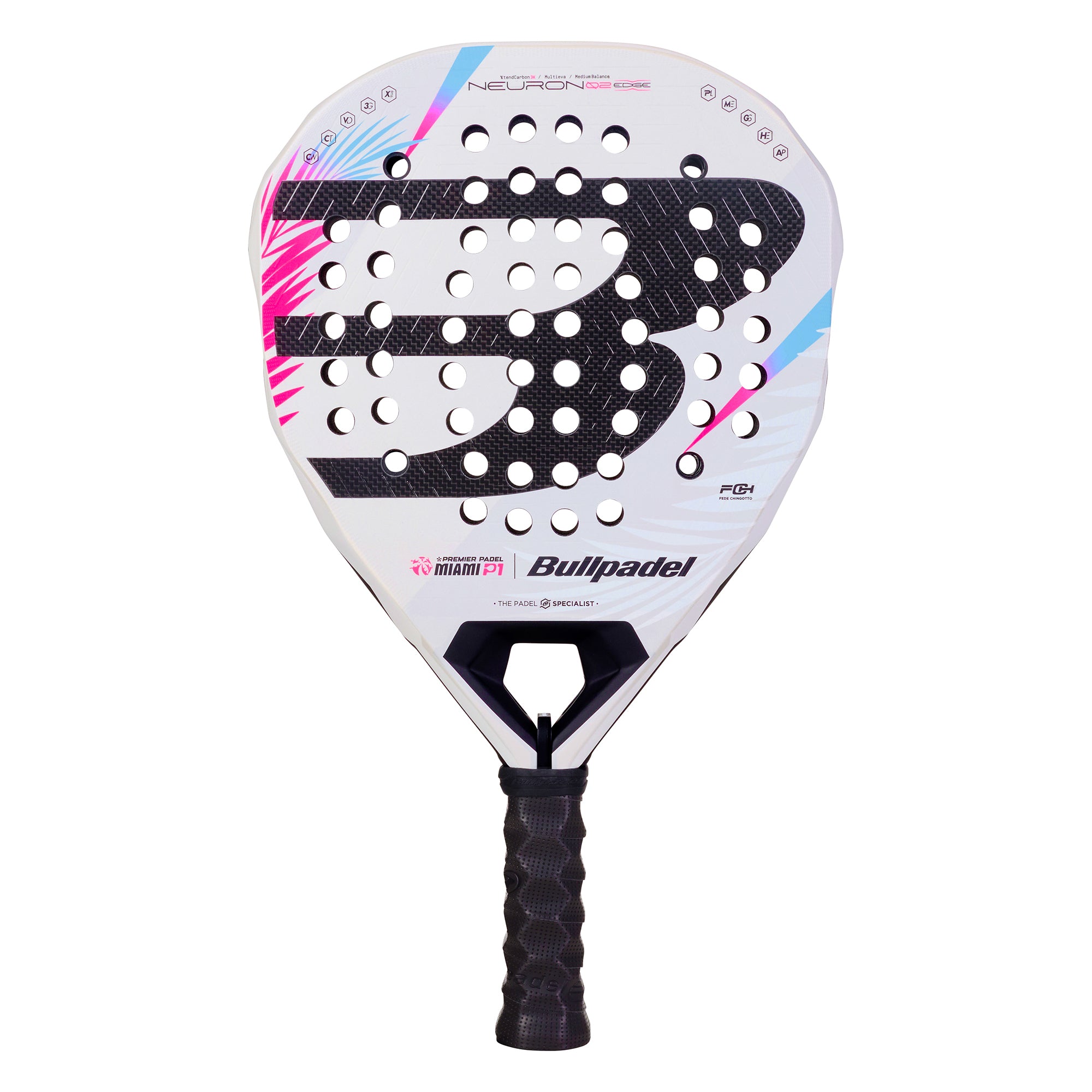 Raquete de padel Bullpadel Neuron 02 Edge Miami Premier, foto 2