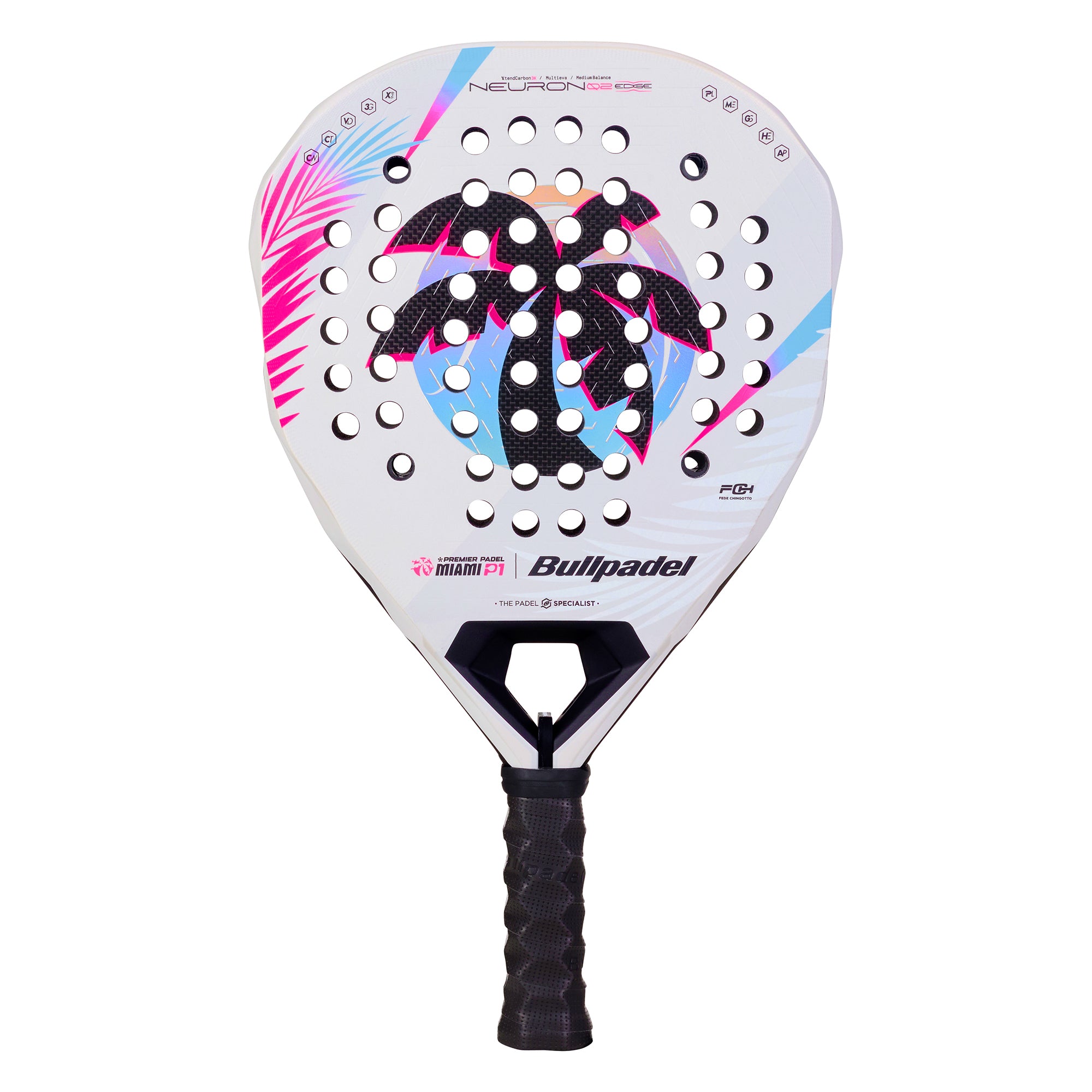 Raquete de padel Bullpadel Neuron 02 Edge Miami Premier