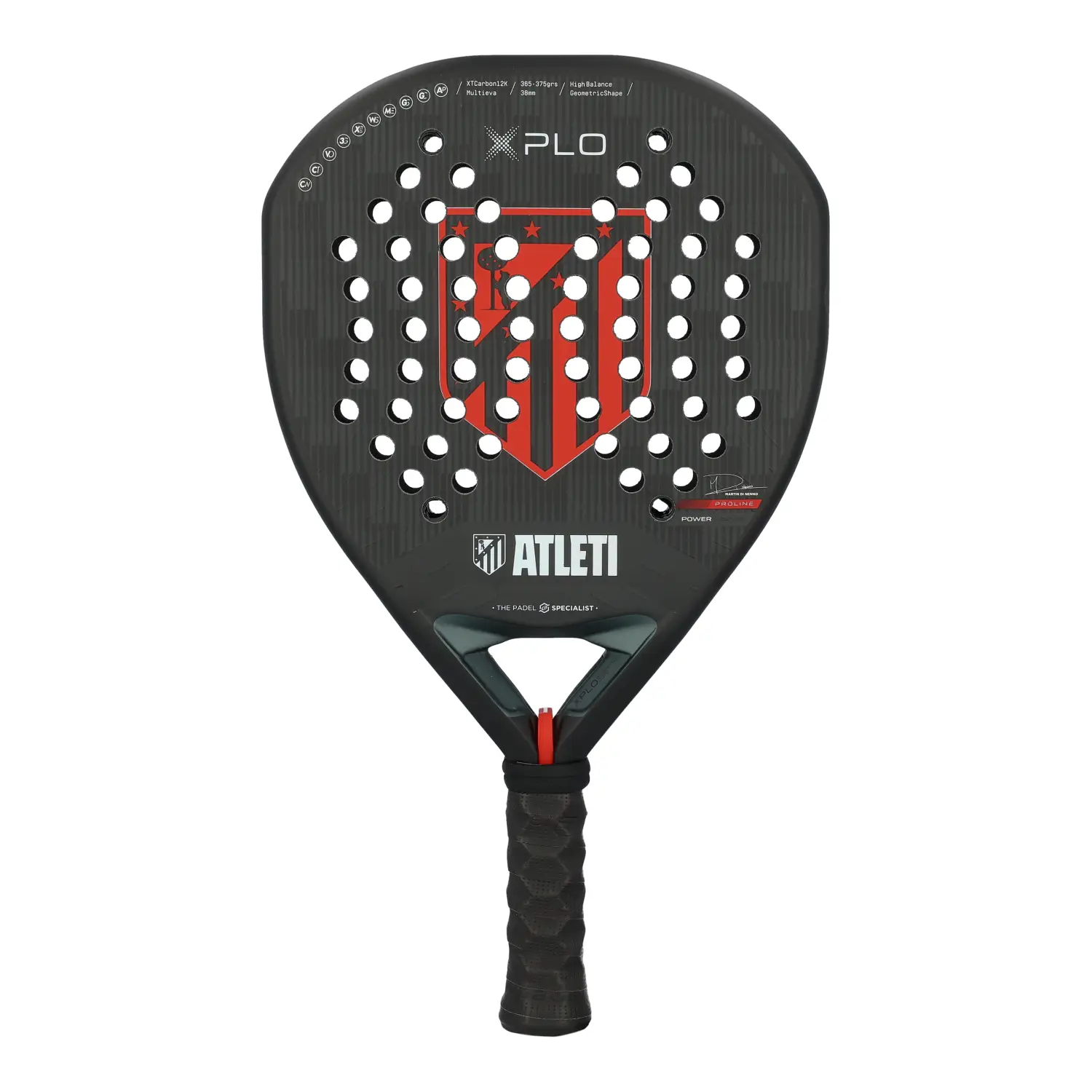 Raquete de padel Bullpadel Xplo Atletico Madrid