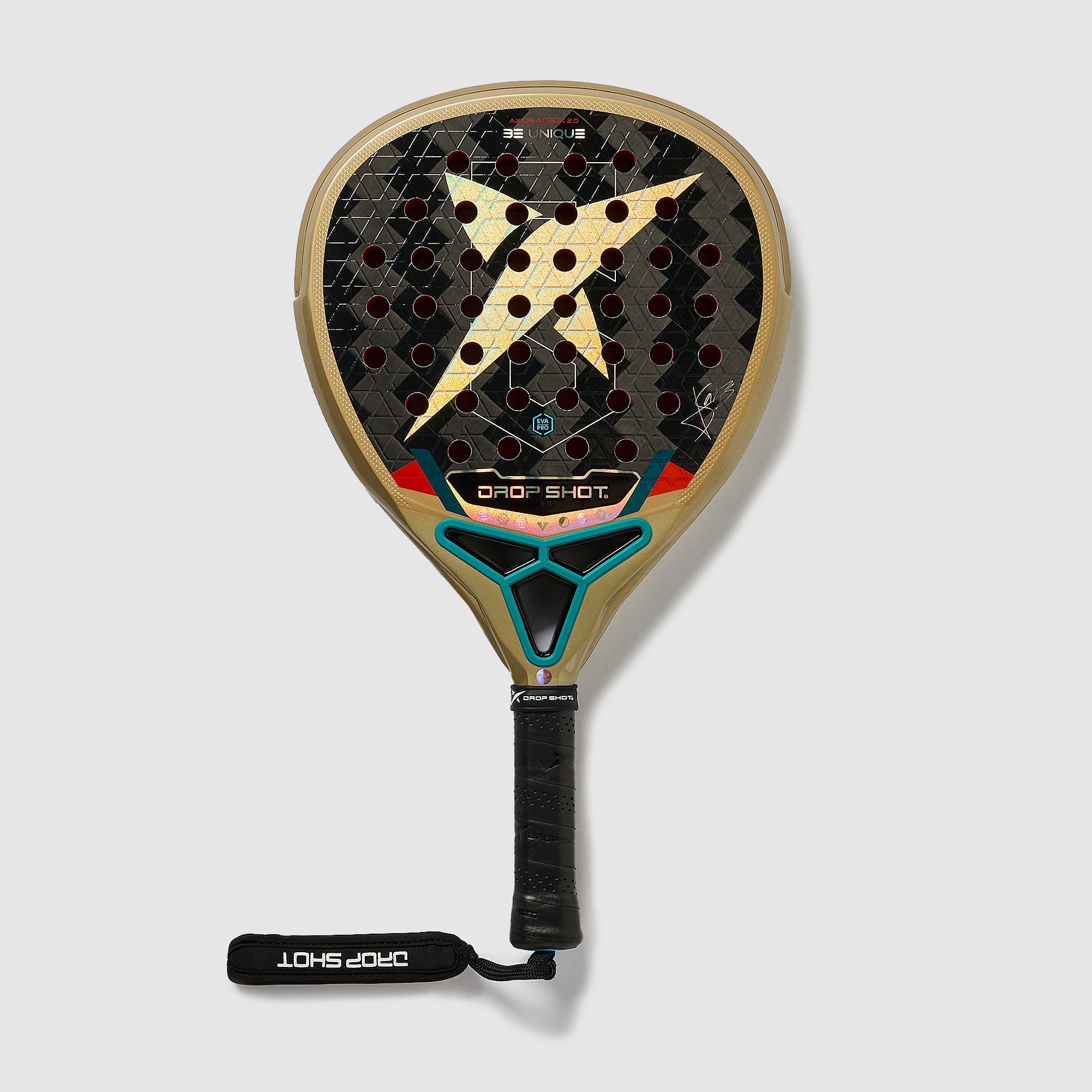 Raquete de padel Drop Shot Axion Attack Carbon 24K 2.0