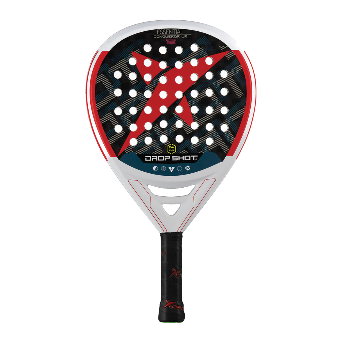 Raquete de padel Drop Shot Conqueror 12 Junior 2024