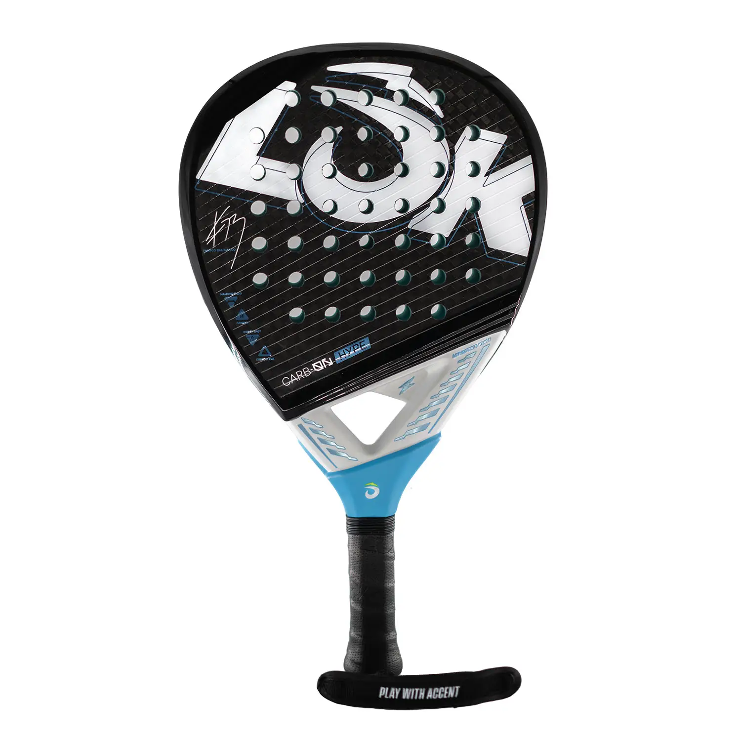 Raquete de padel Lok Carb-On Hype Franco Dal
