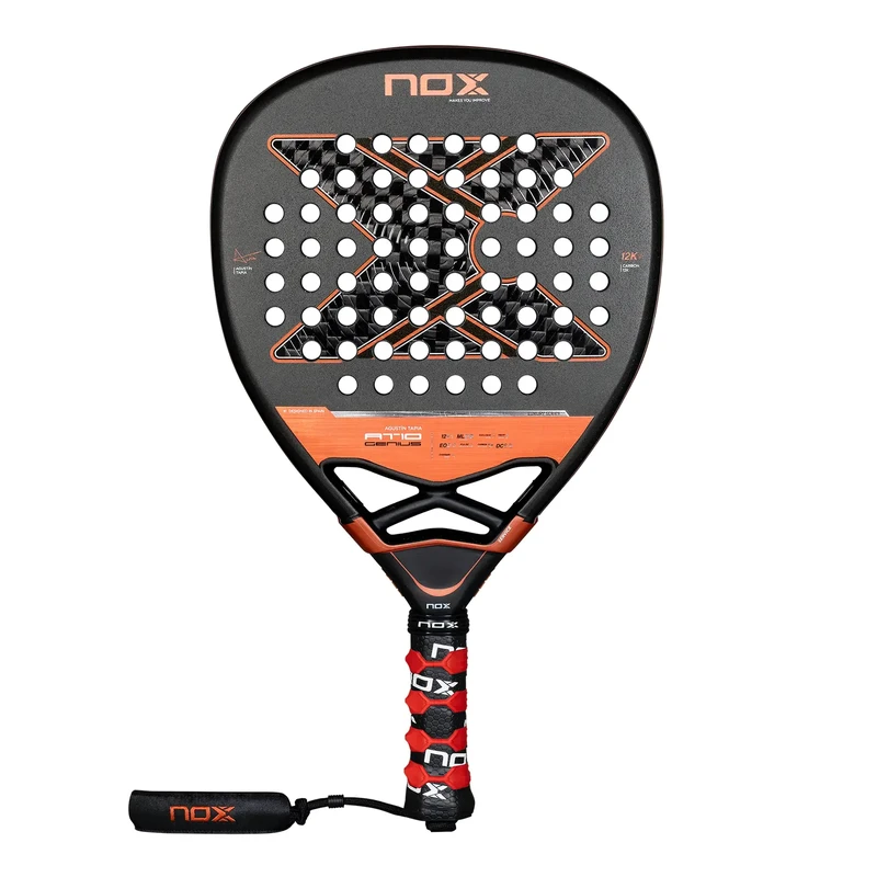 Raquete de padel NOX AT10 Luxury Genius Attack 12K Alum 2025