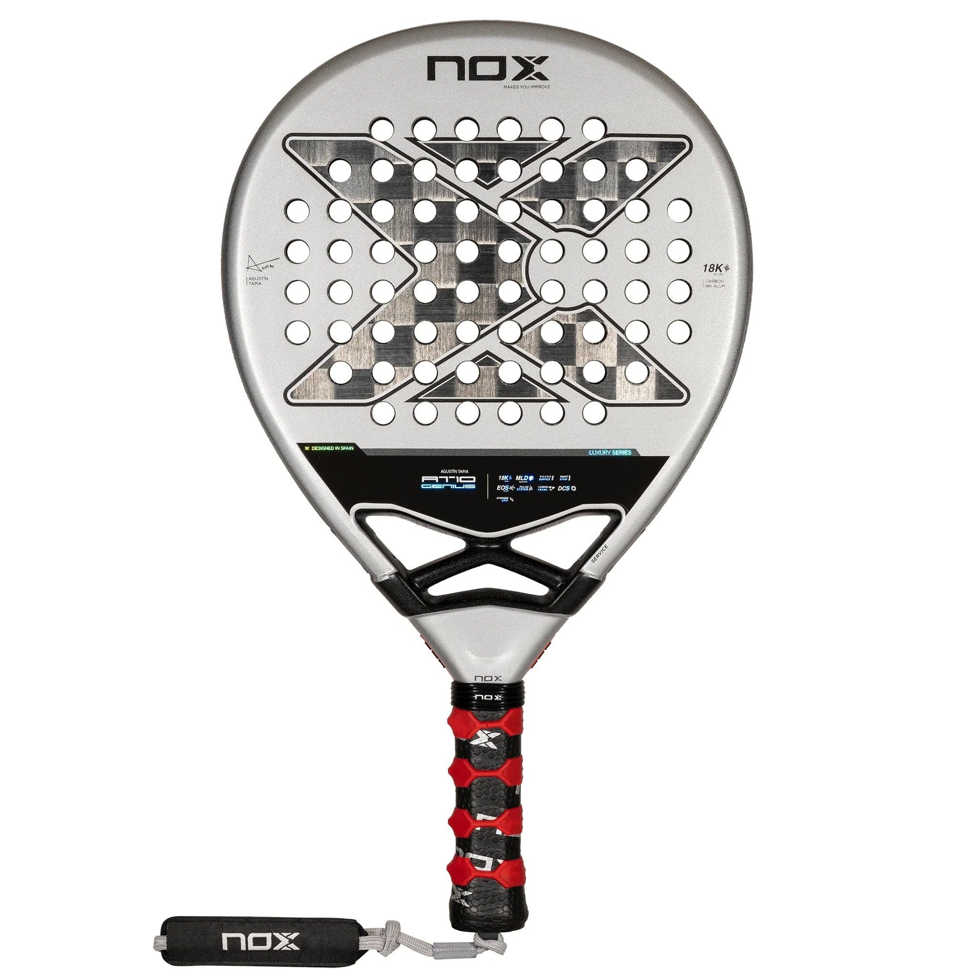 NOX AT10 Genius 18K Alum 2024 padel racket