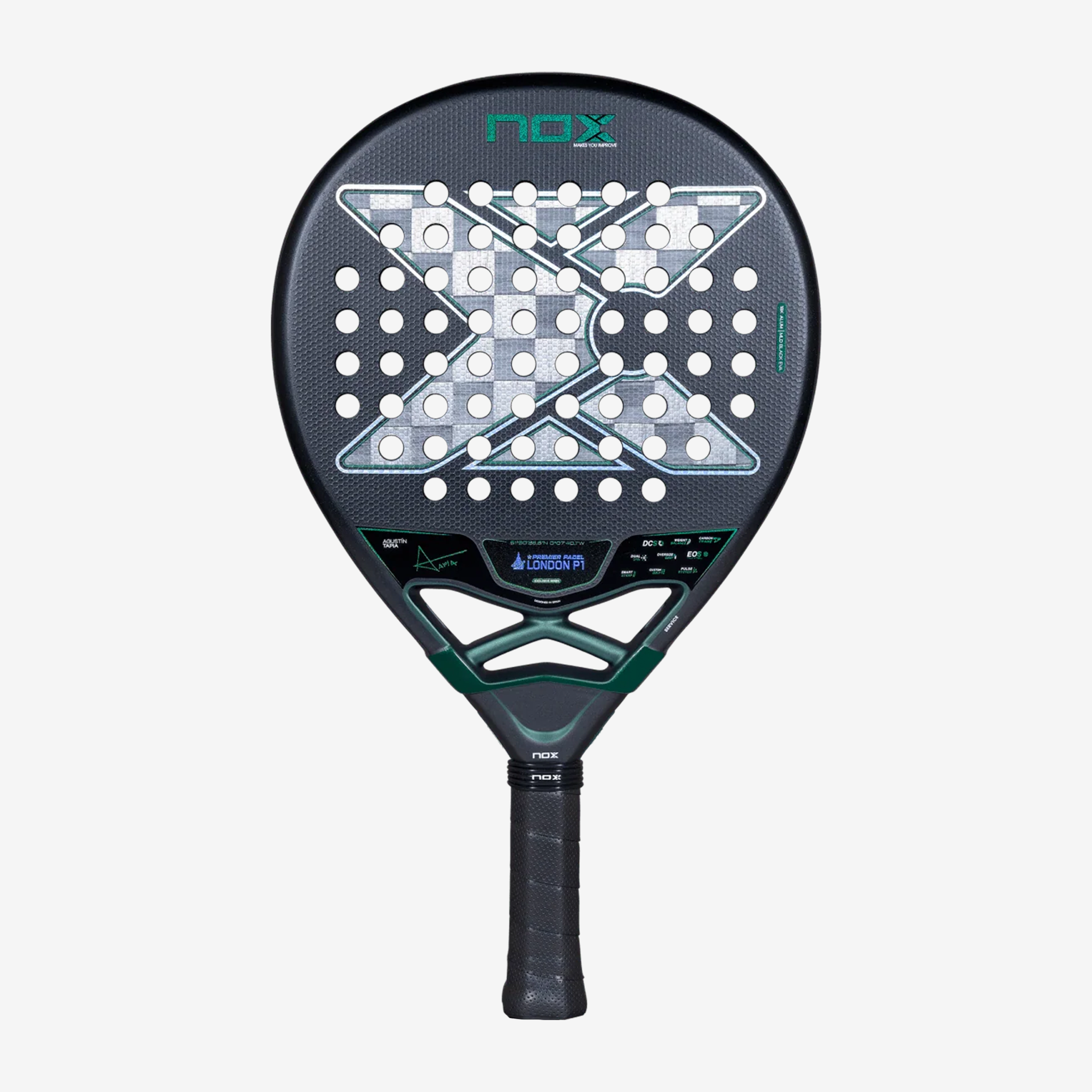 NOX AT10 Genius 18K Alum London P1 Edition 2026 padel racket
