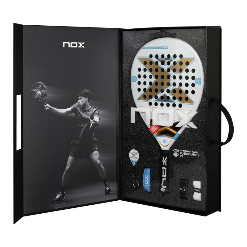 NOX AT10 Luxury Genius 18K Alum Edition Especial Buenos Aires padel racket