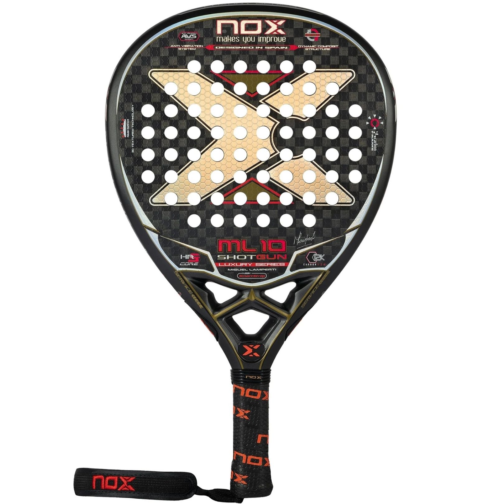 Raquete de padel NOX ML10 Shotgun Luxury 2022