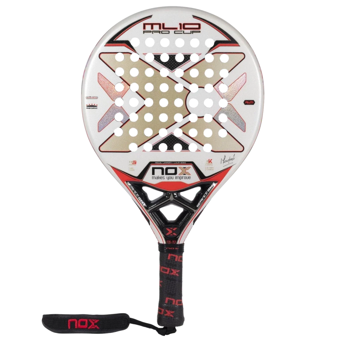 Raquete de padel NOX ML10 Pro Cup Luxury Series 2023