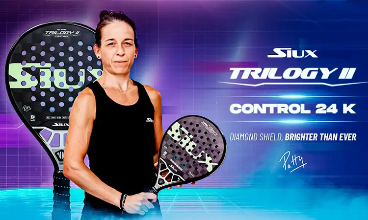 Raquete de padel Siux Trilogy II Control 24K, foto 2