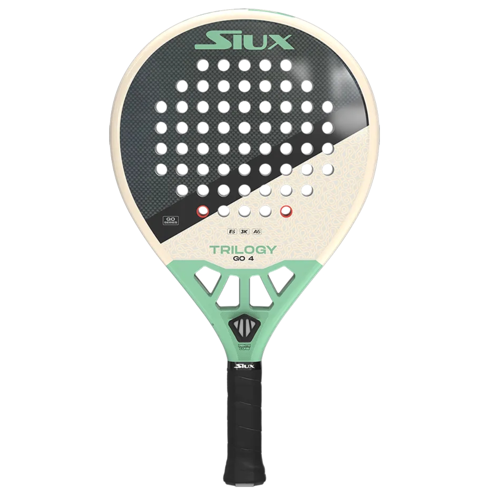 Raquete de padel Siux Trilogy 4 Control Go Woman