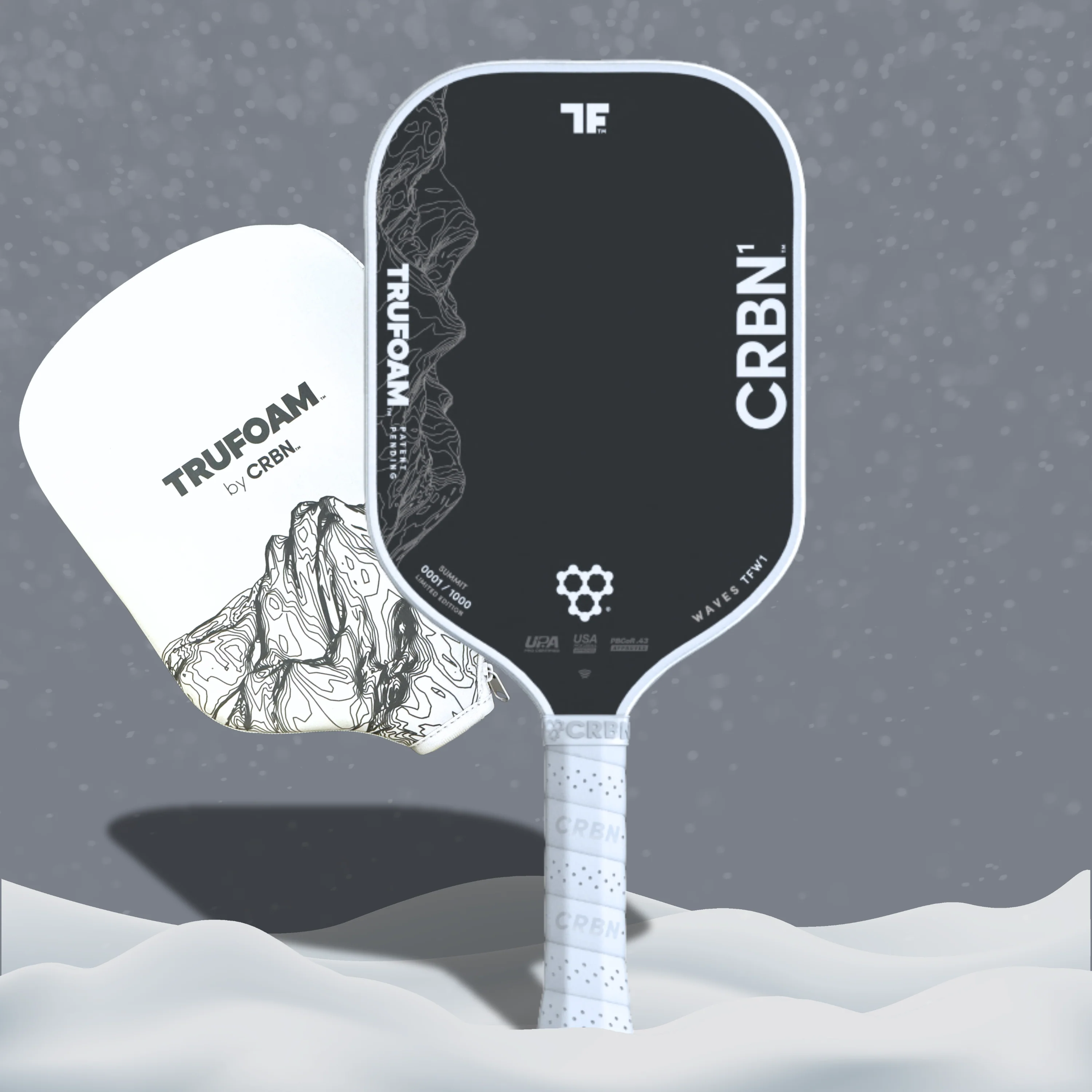 Raquete de pickleball CRBN TruFoam Waves Summit Limited Drop, foto 2