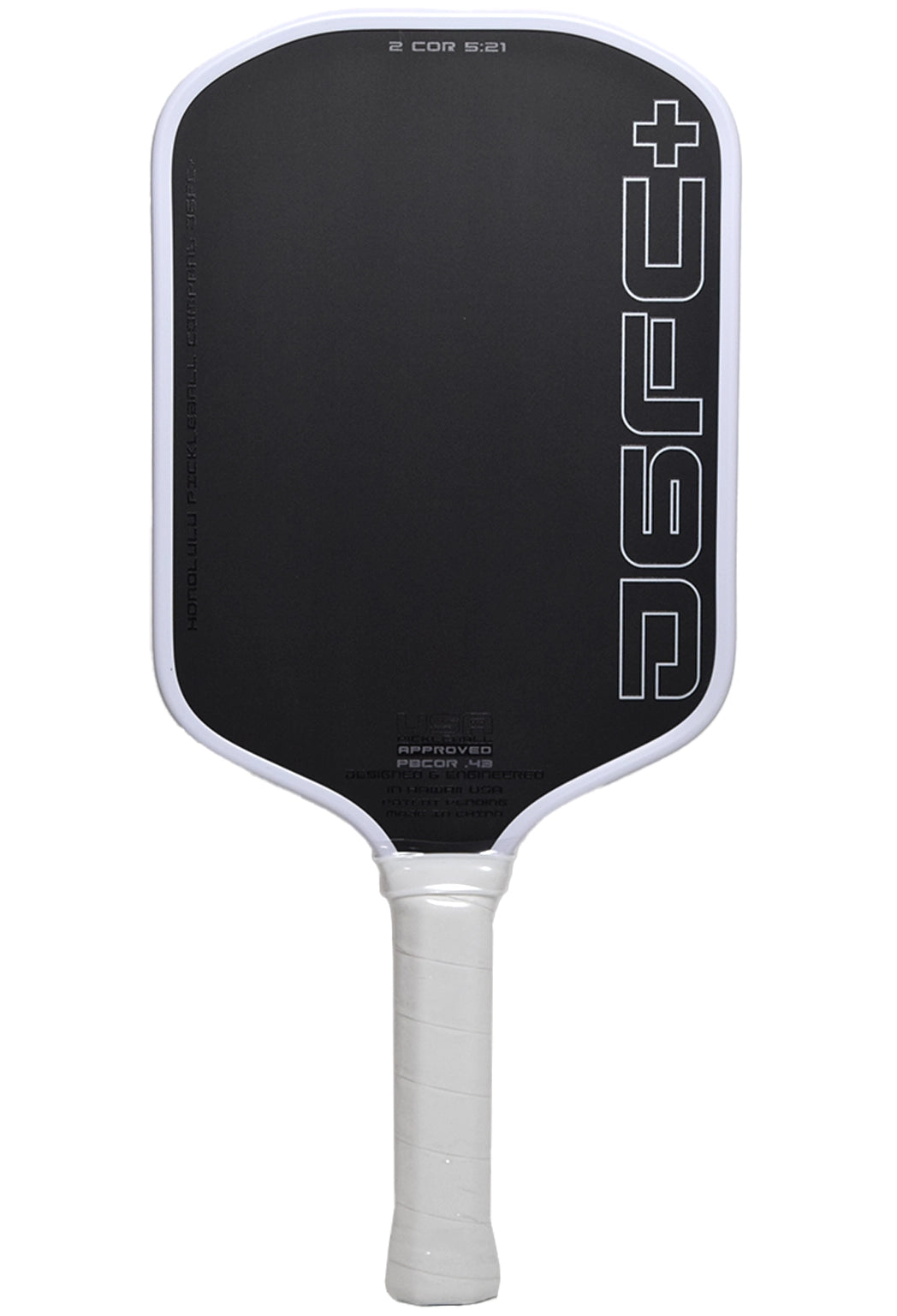 Honolulu Sword & Shield J6FC+ pickleball paddle