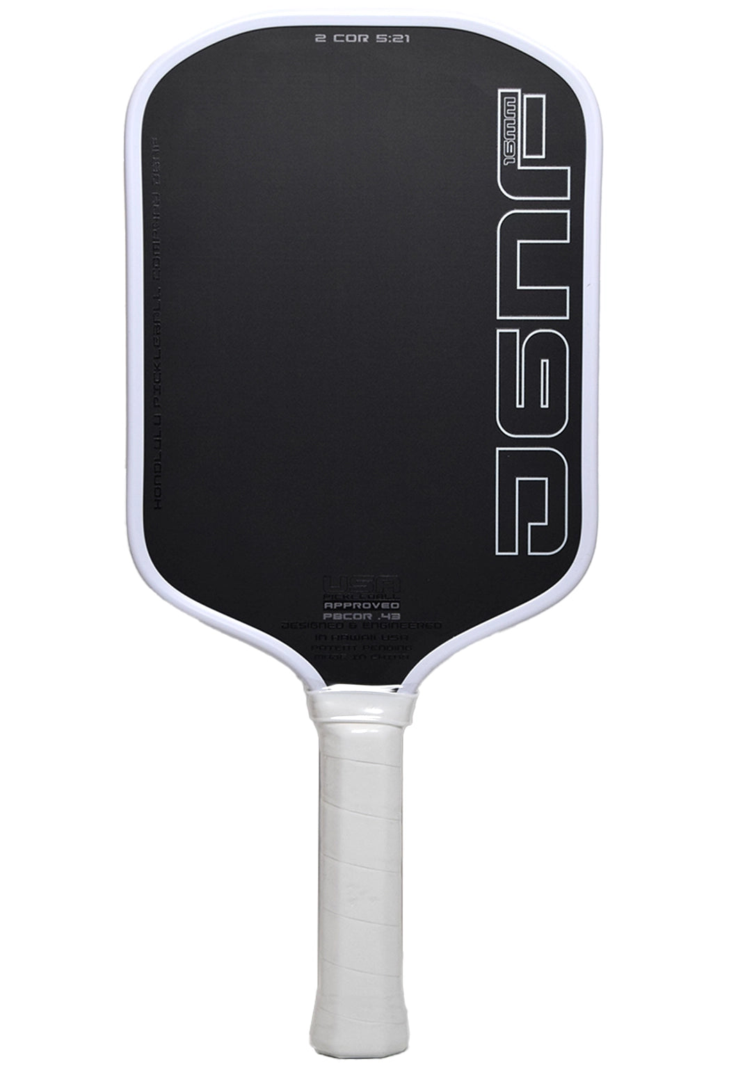 Honolulu Sword & Shield J6NF pickleball paddle