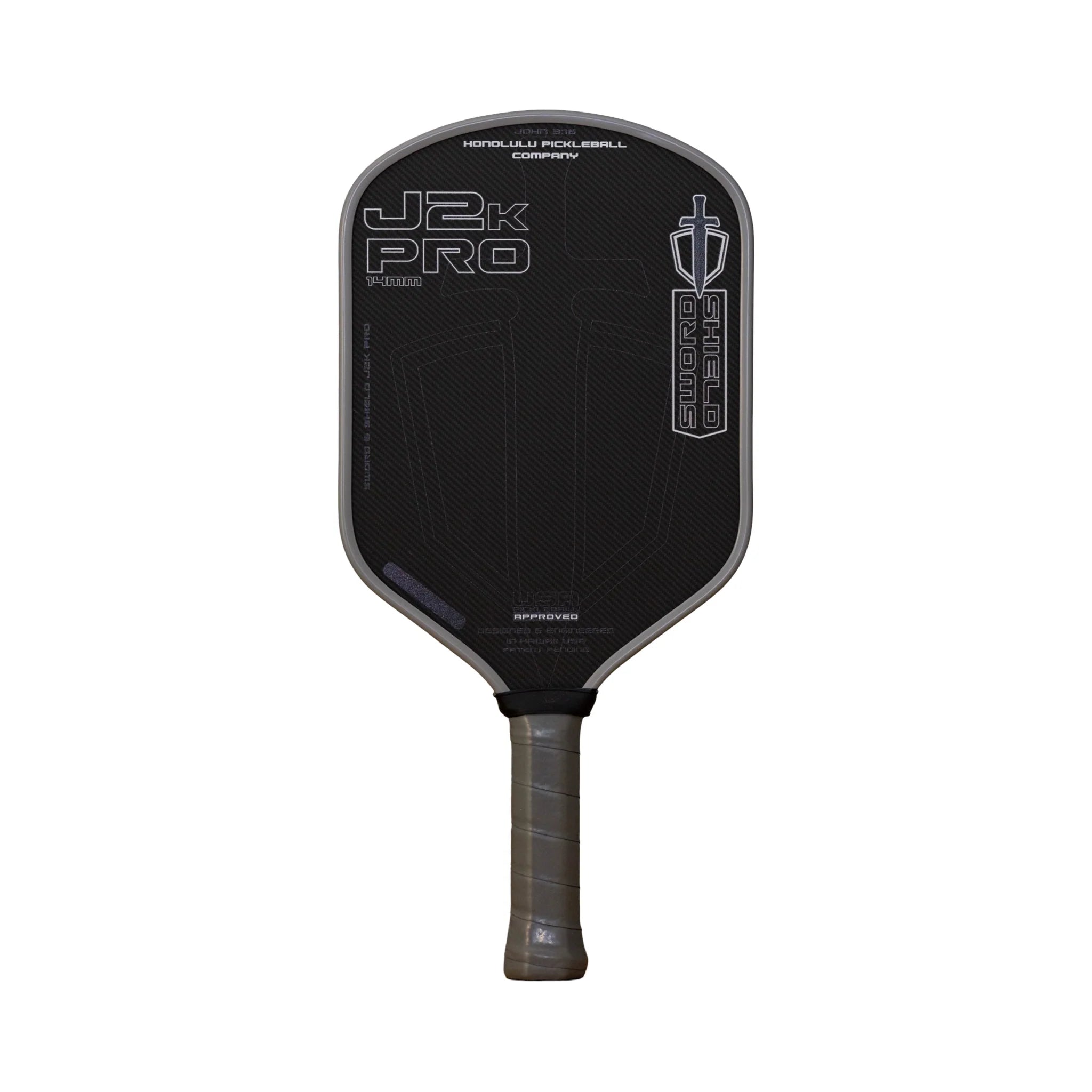 Honolulu Sword & Shield J2K pickleball paddle, photo 2
