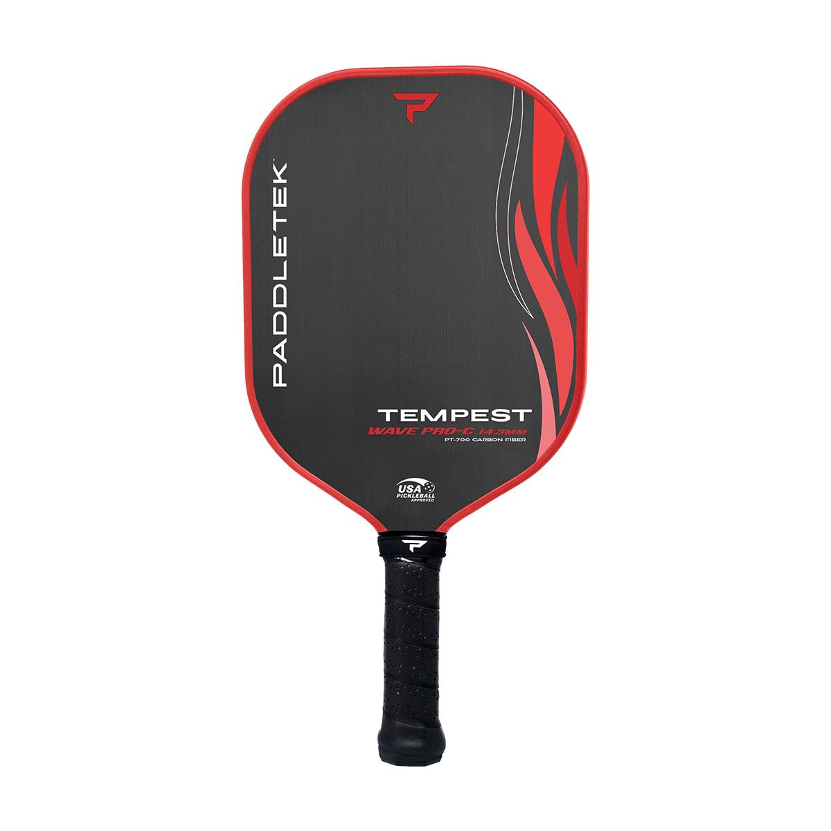 Raquete de pickleball Paddletek Tempest Wave Pro-C the Badger Edition