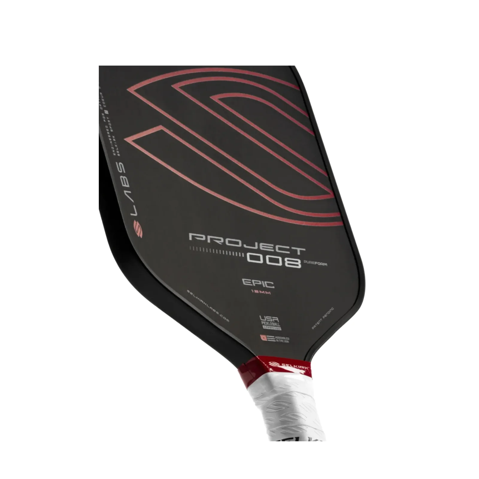Selkirk LABS Project 008 Epic 13mm pickleball paddle, photo 2