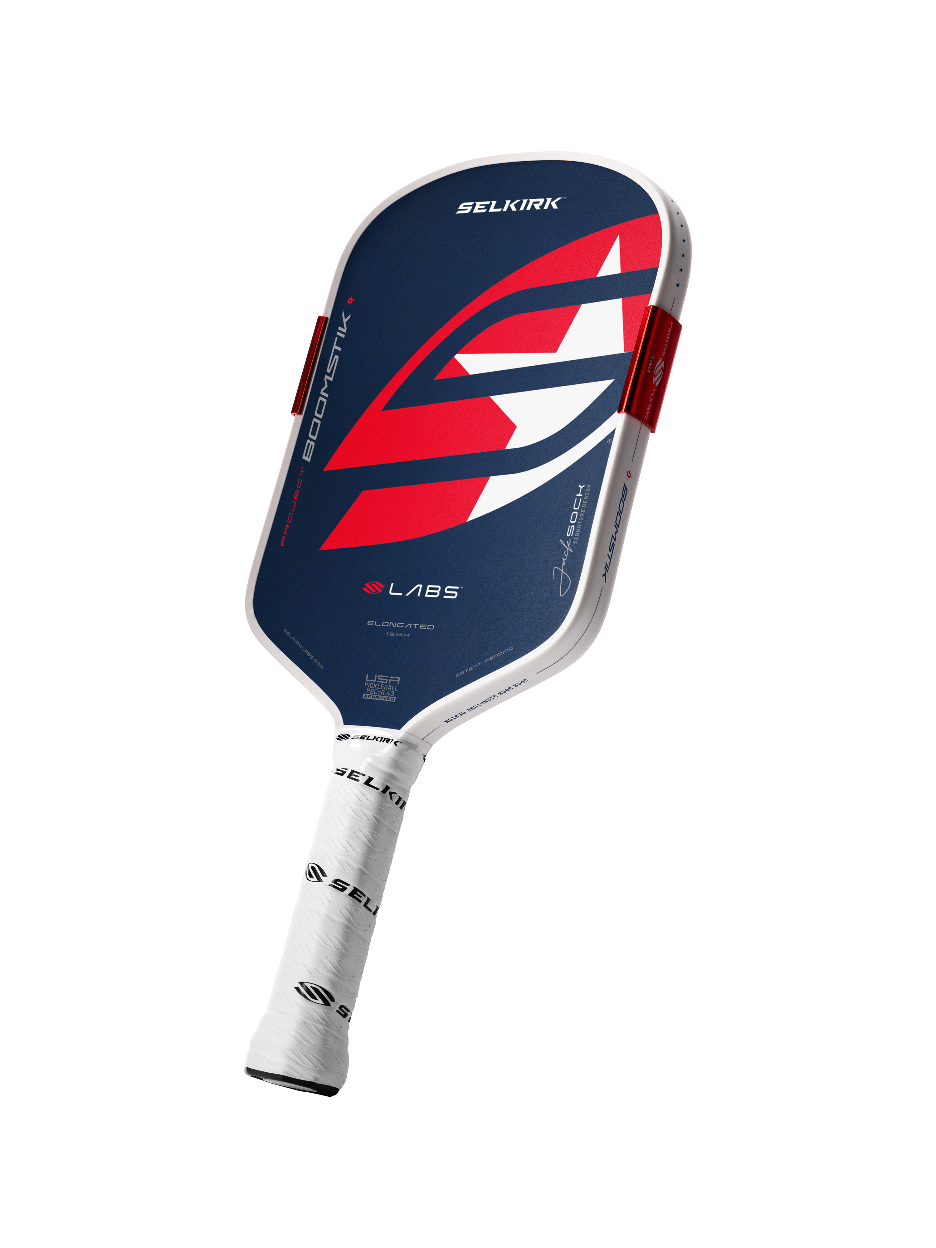 Selkirk LABS Project Boomstik Jack Sock Signature pickleball paddle