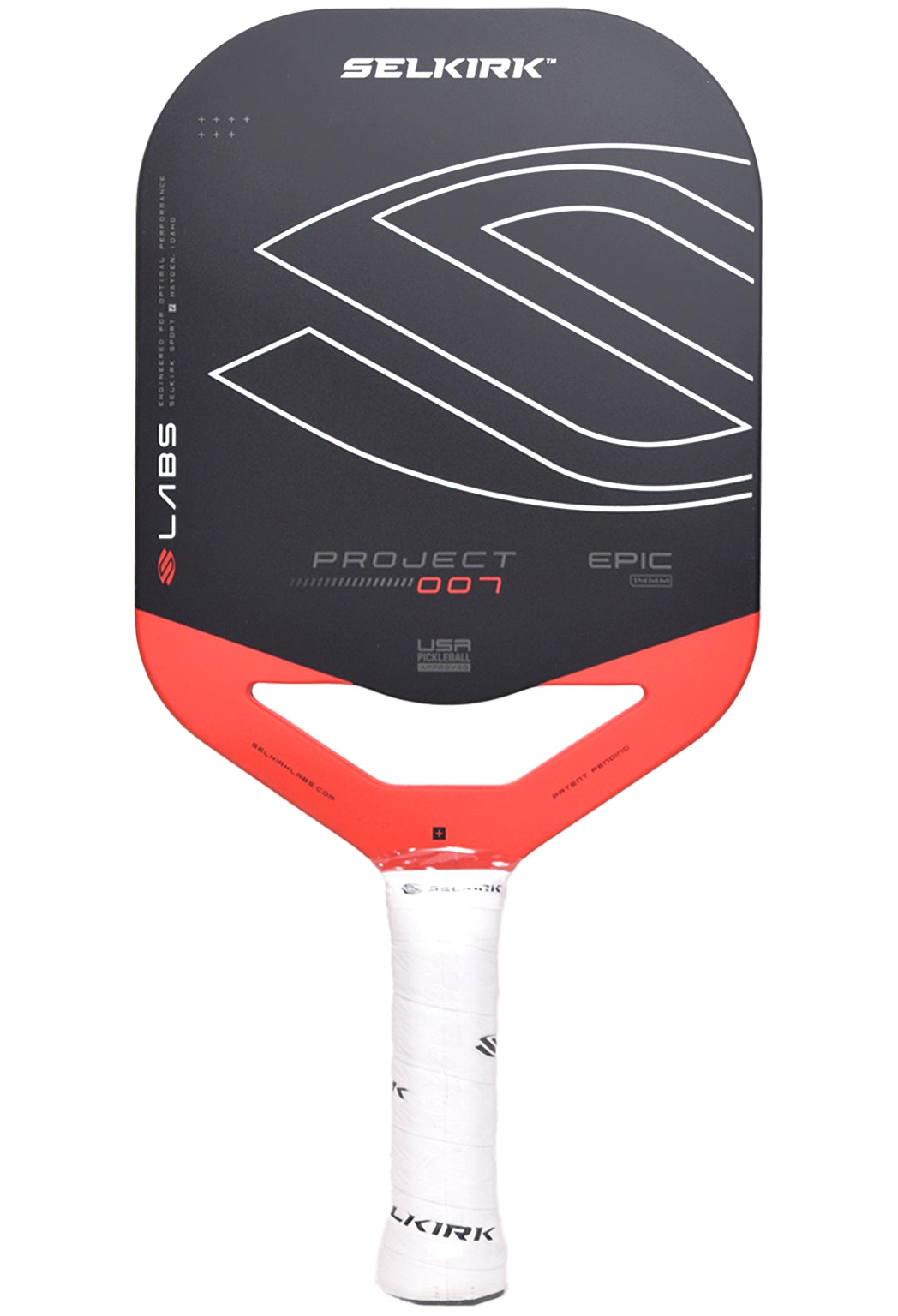 Selkirk LABS Project 007 Epic 14mm pickleball paddle