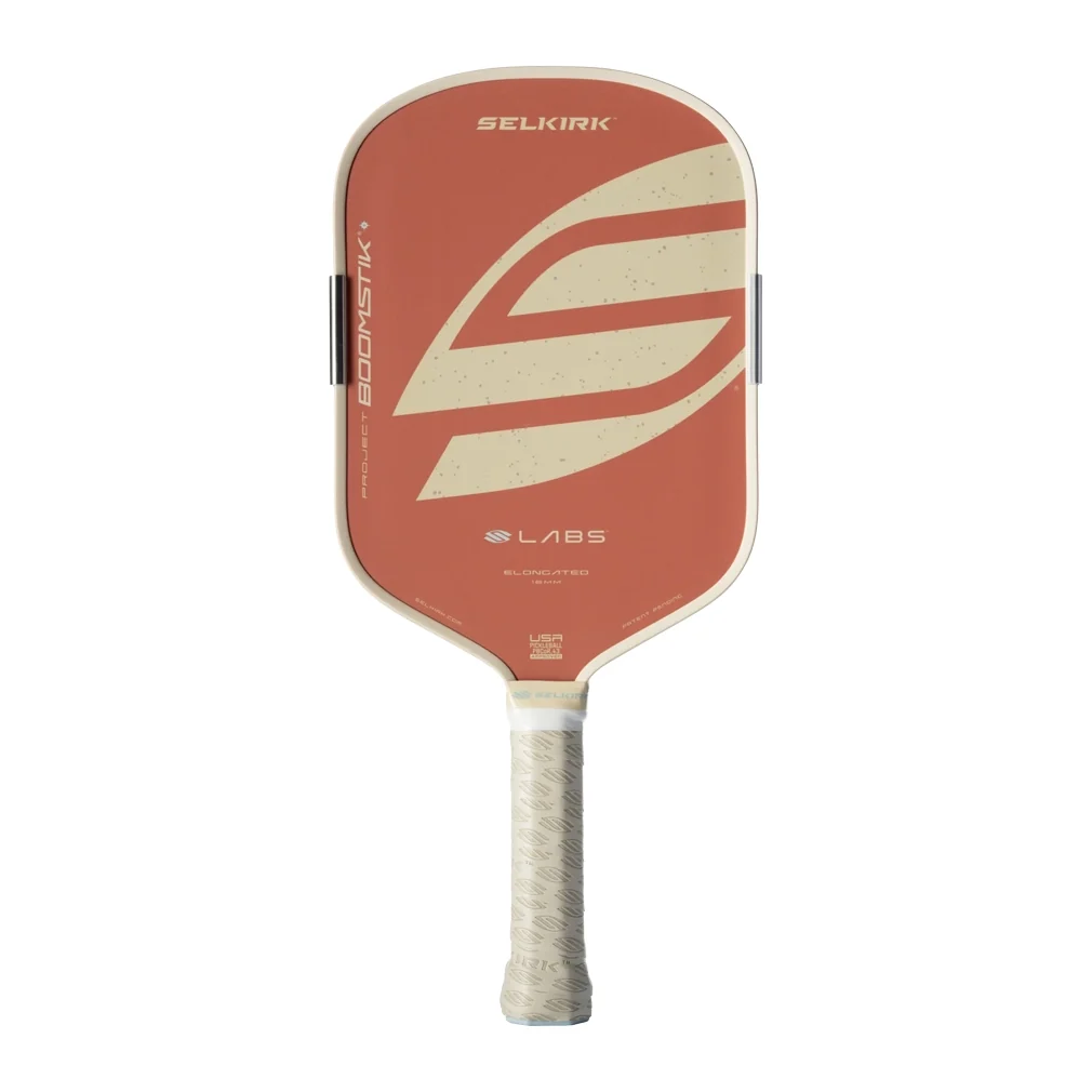 Selkirk Labs Project Boomstick Elongated Canyon Clay pickleball paddle