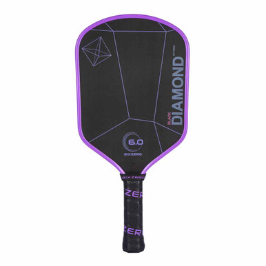 Raquete de pickleball Six Zero Black Diamond Power JMV Pro, foto 2