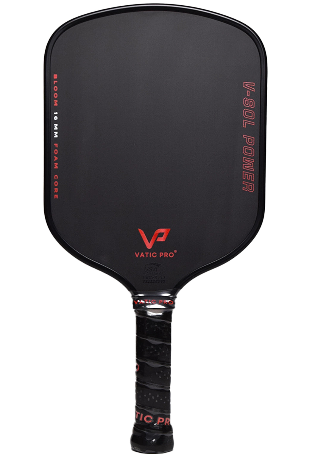 Vatic Pro V-Sol Power Bloom 16mm pickleball paddle